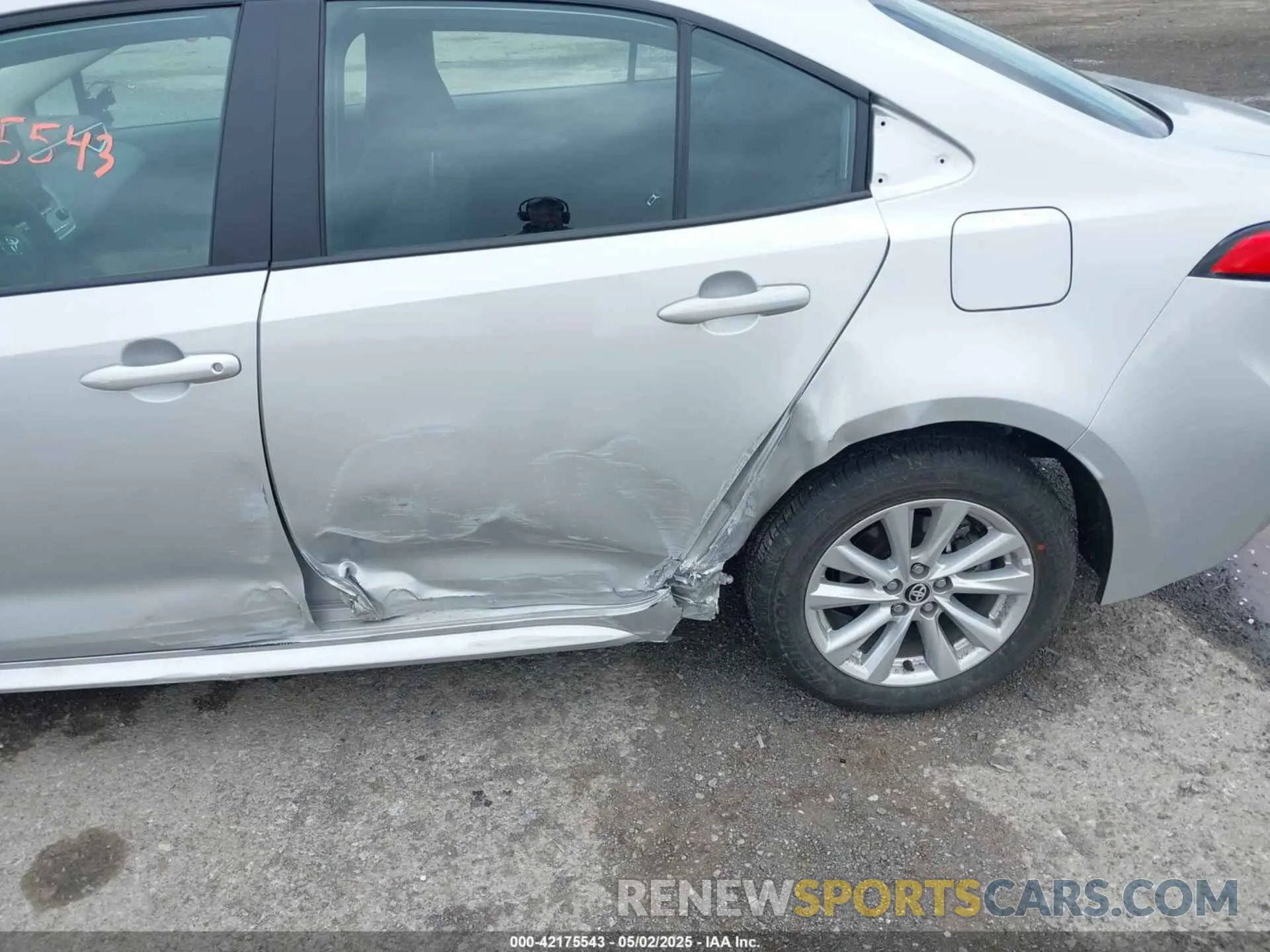 6 Photograph of a damaged car 5YFB4MDE0SP241530 TOYOTA COROLLA 2025