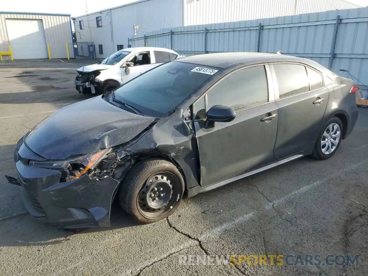 1 Photograph of a damaged car 5YFB4MDE0SP243245 TOYOTA COROLLA 2025
