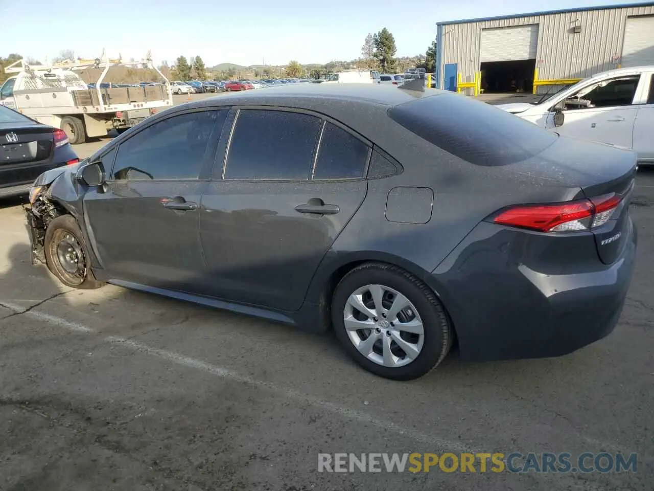 2 Photograph of a damaged car 5YFB4MDE0SP243245 TOYOTA COROLLA 2025