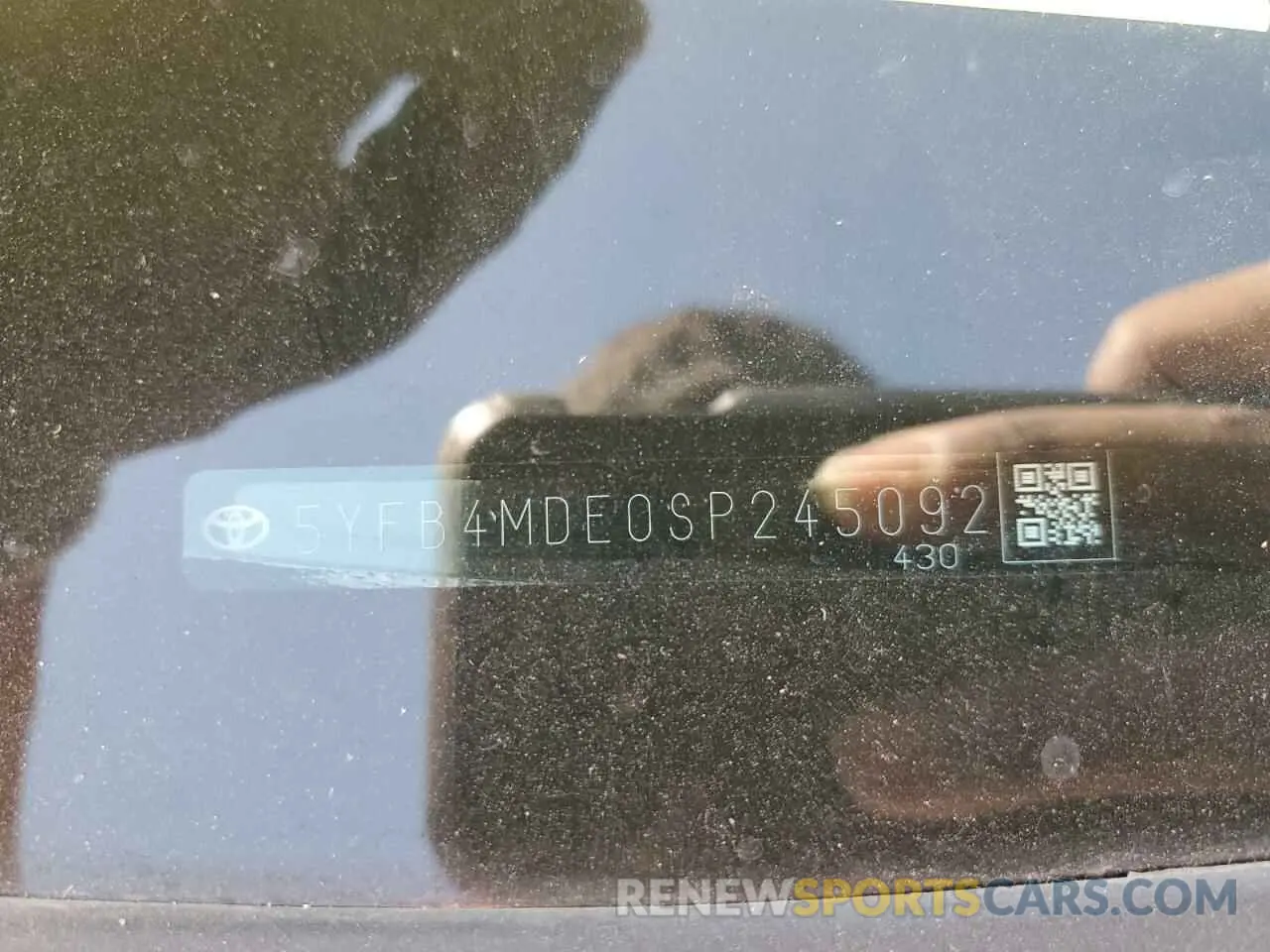 13 Photograph of a damaged car 5YFB4MDE0SP245092 TOYOTA COROLLA 2025