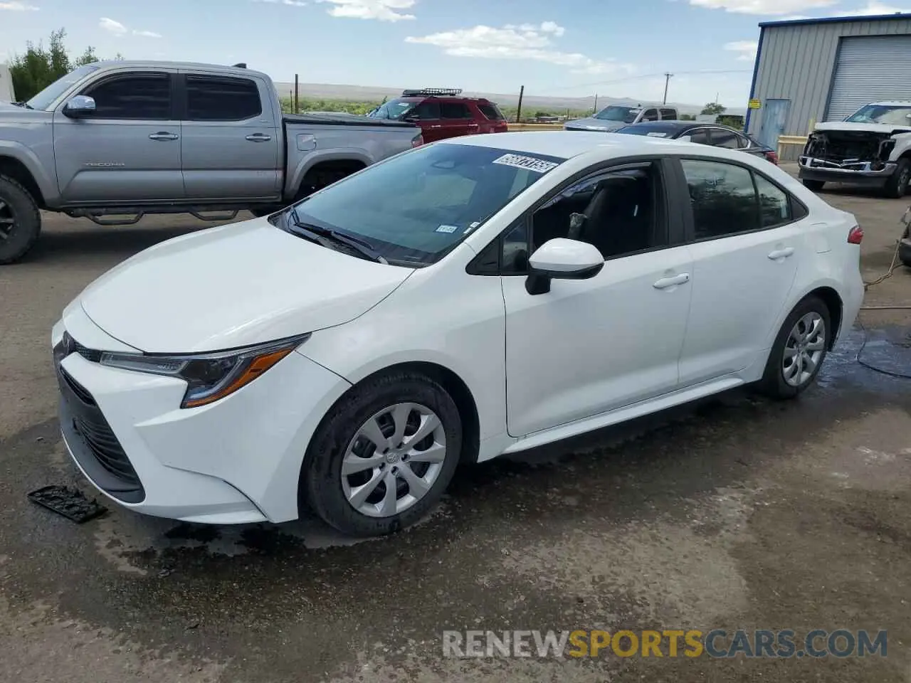1 Photograph of a damaged car 5YFB4MDE0SP249773 TOYOTA COROLLA 2025