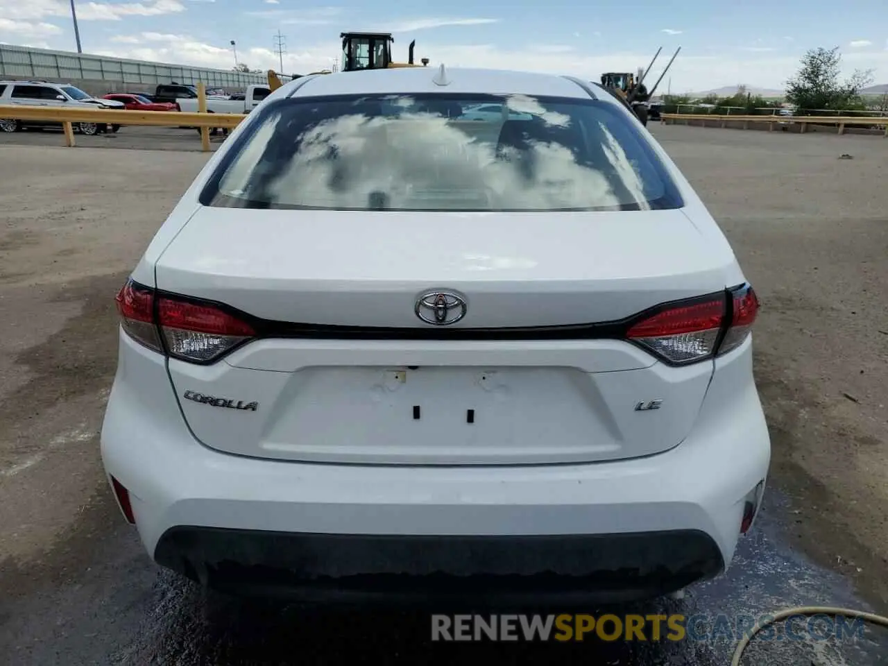 6 Photograph of a damaged car 5YFB4MDE0SP249773 TOYOTA COROLLA 2025