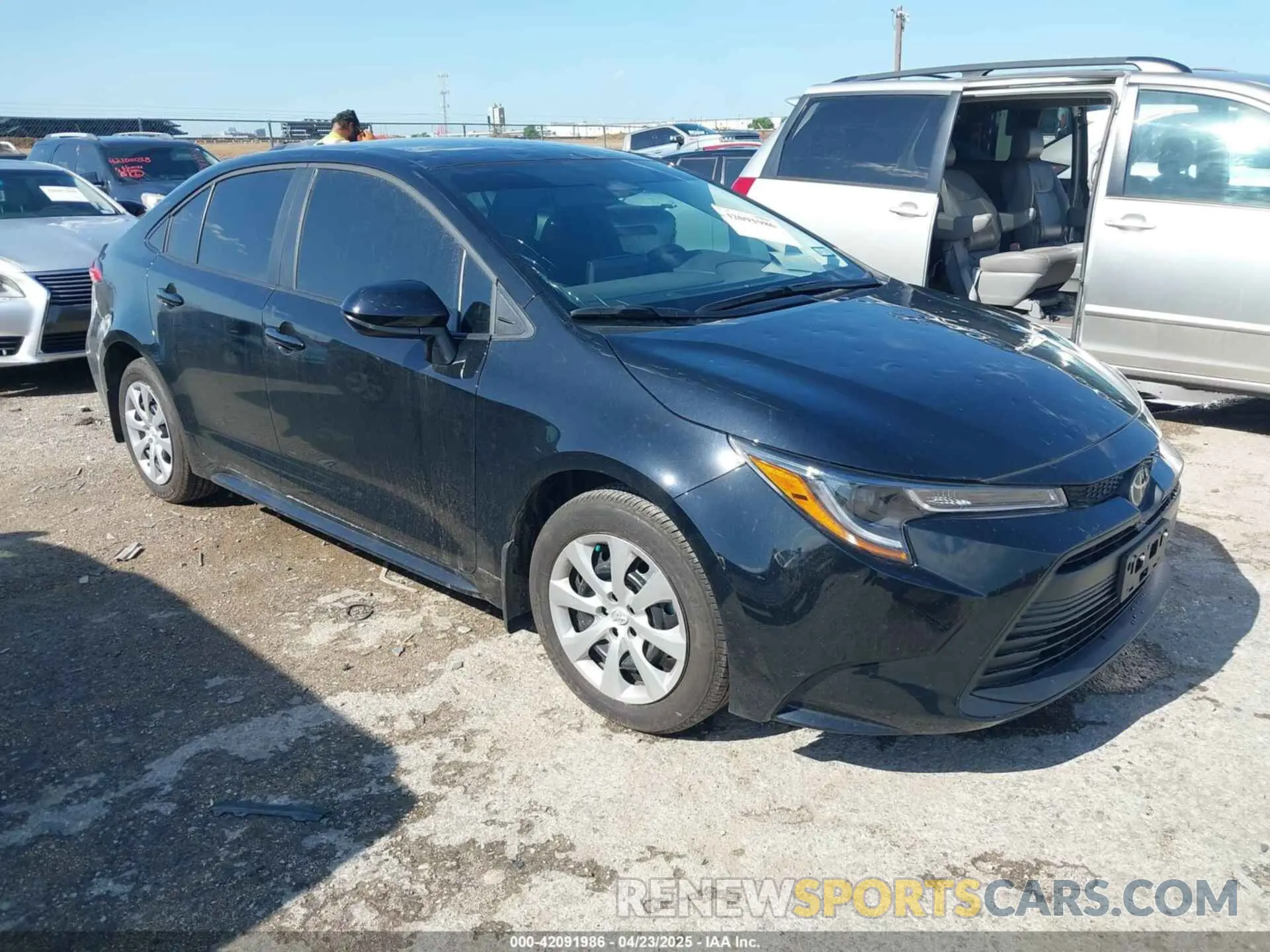 1 Photograph of a damaged car 5YFB4MDE0SP275922 TOYOTA COROLLA 2025