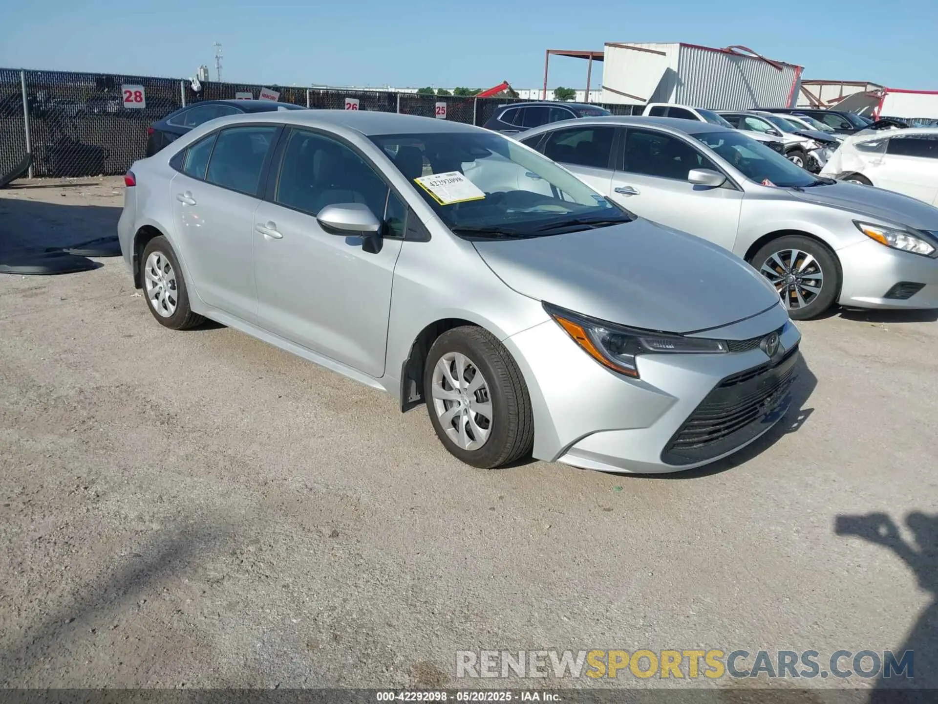 1 Фотография поврежденного автомобиля 5YFB4MDE0SP276035 TOYOTA COROLLA 2025