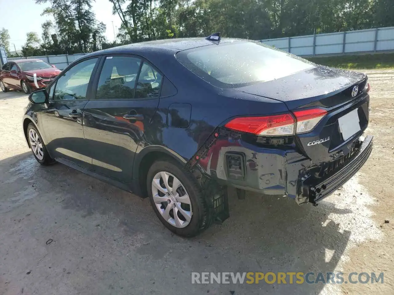 2 Photograph of a damaged car 5YFB4MDE0SP300141 TOYOTA COROLLA 2025