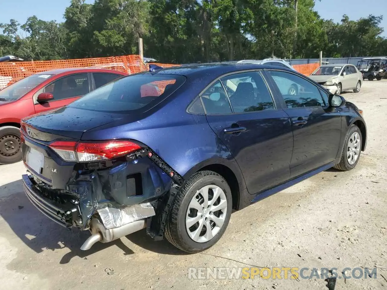 3 Photograph of a damaged car 5YFB4MDE0SP300141 TOYOTA COROLLA 2025