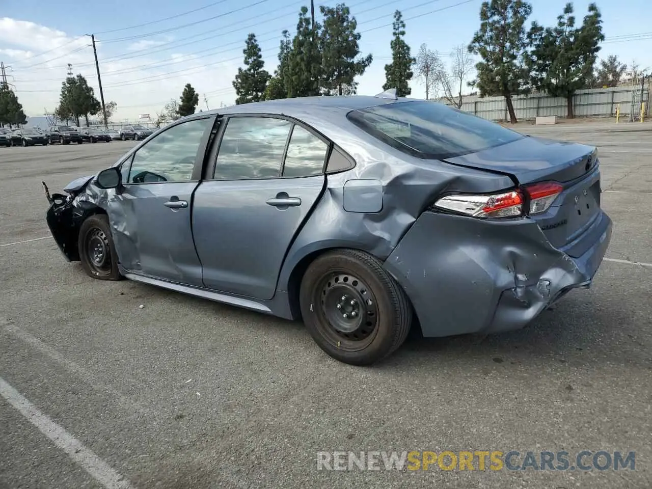 2 Photograph of a damaged car 5YFB4MDE1SP241245 TOYOTA COROLLA 2025