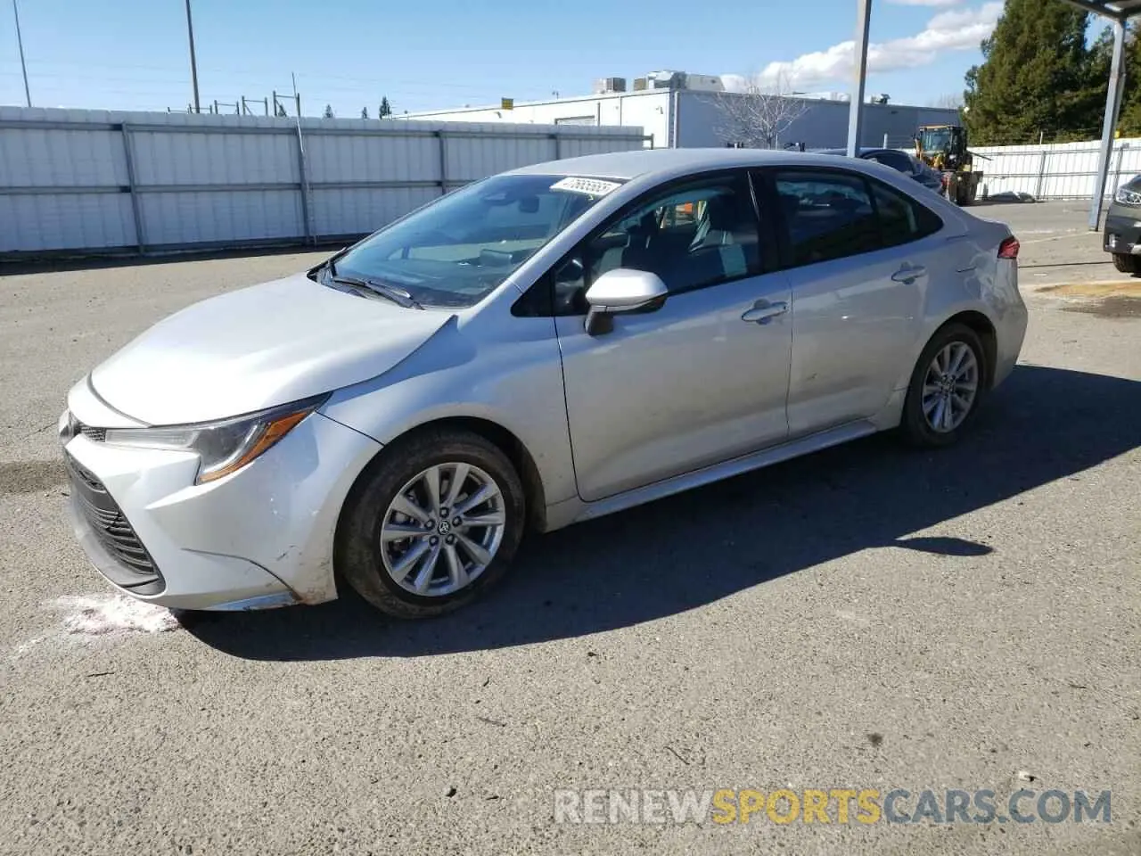 1 Photograph of a damaged car 5YFB4MDE1SP244744 TOYOTA COROLLA 2025