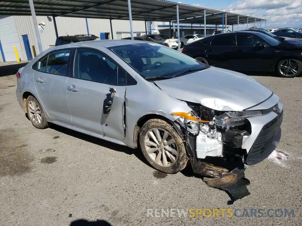 4 Photograph of a damaged car 5YFB4MDE1SP244744 TOYOTA COROLLA 2025