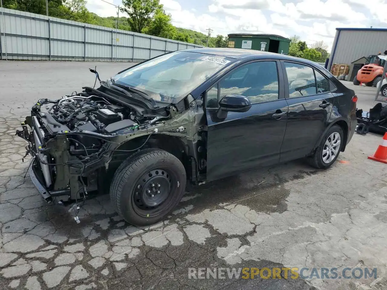 1 Фотография поврежденного автомобиля 5YFB4MDE1SP255050 TOYOTA COROLLA 2025