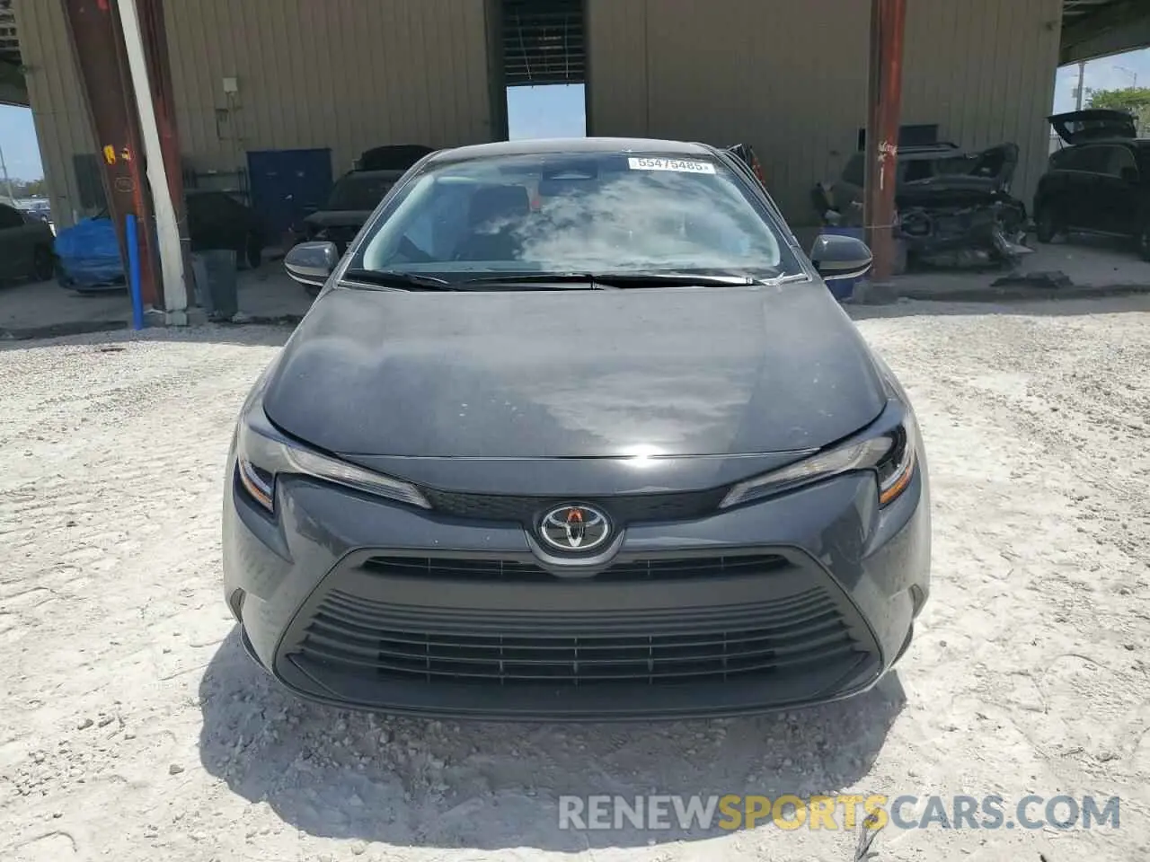 5 Photograph of a damaged car 5YFB4MDE1SP263679 TOYOTA COROLLA 2025