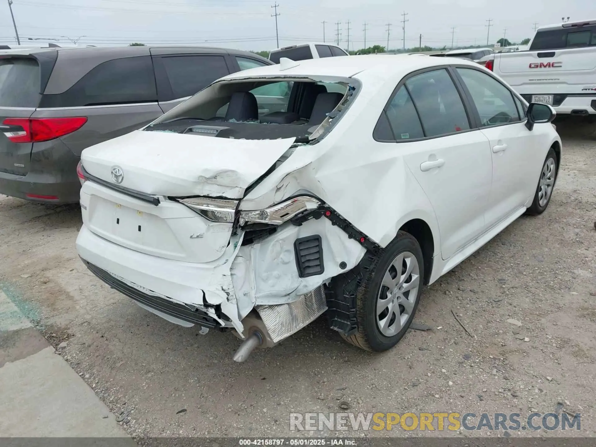 4 Фотография поврежденного автомобиля 5YFB4MDE1SP276772 TOYOTA COROLLA 2025