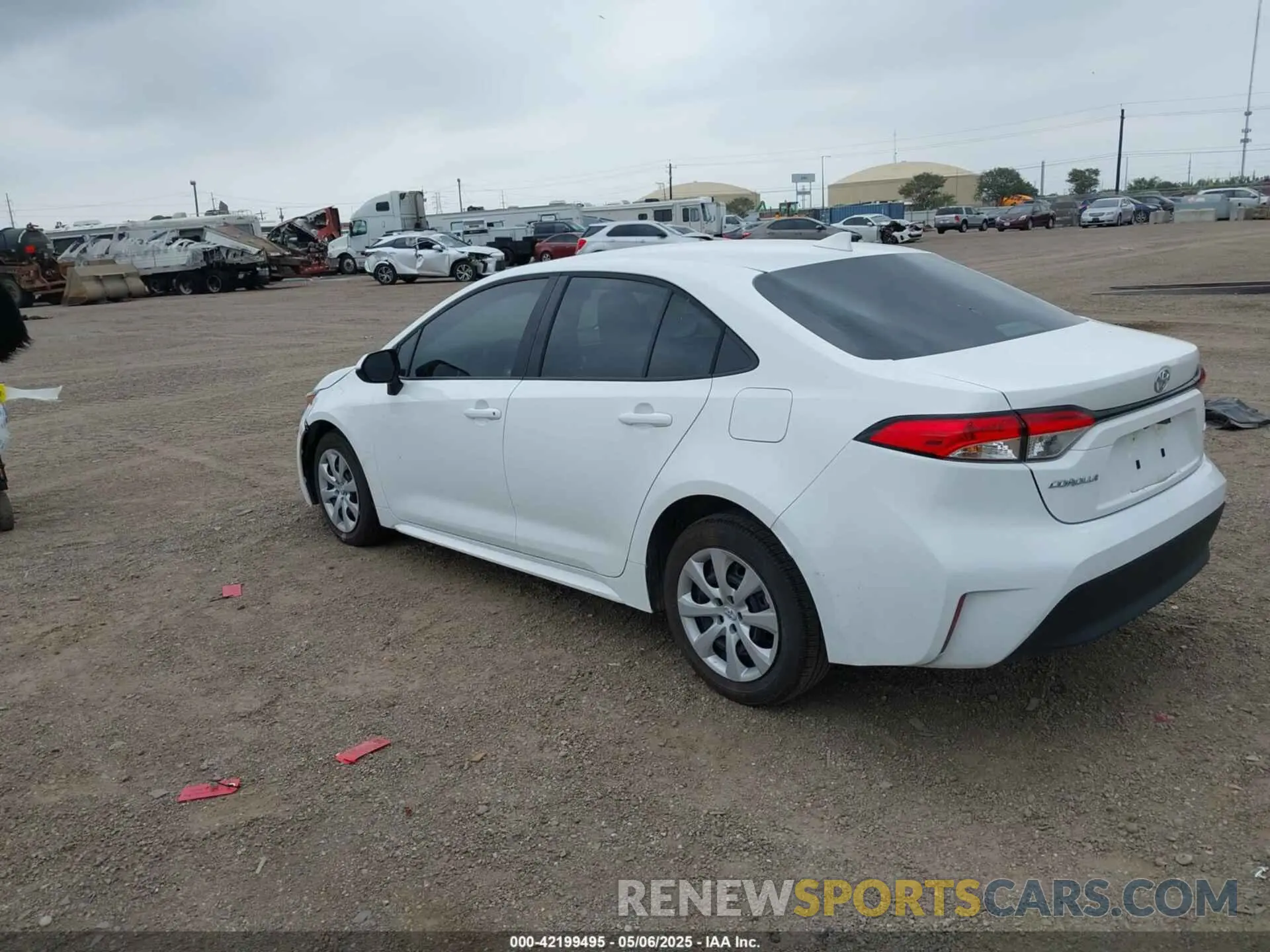 3 Photograph of a damaged car 5YFB4MDE1SP287125 TOYOTA COROLLA 2025