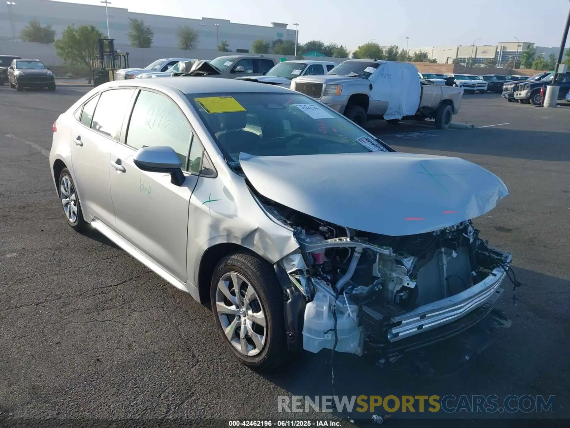 1 Фотография поврежденного автомобиля 5YFB4MDE1SP291238 TOYOTA COROLLA 2025
