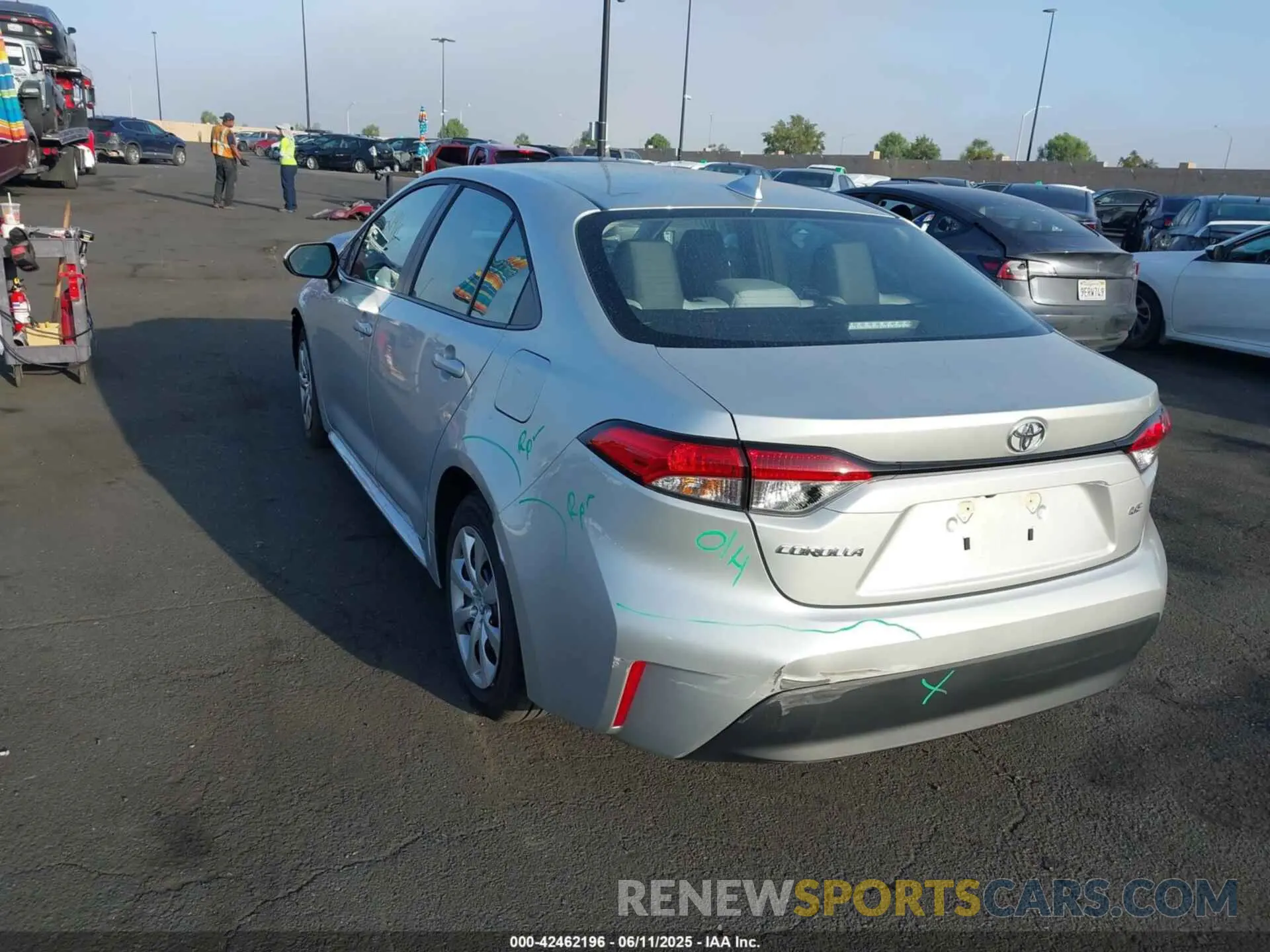 3 Фотография поврежденного автомобиля 5YFB4MDE1SP291238 TOYOTA COROLLA 2025