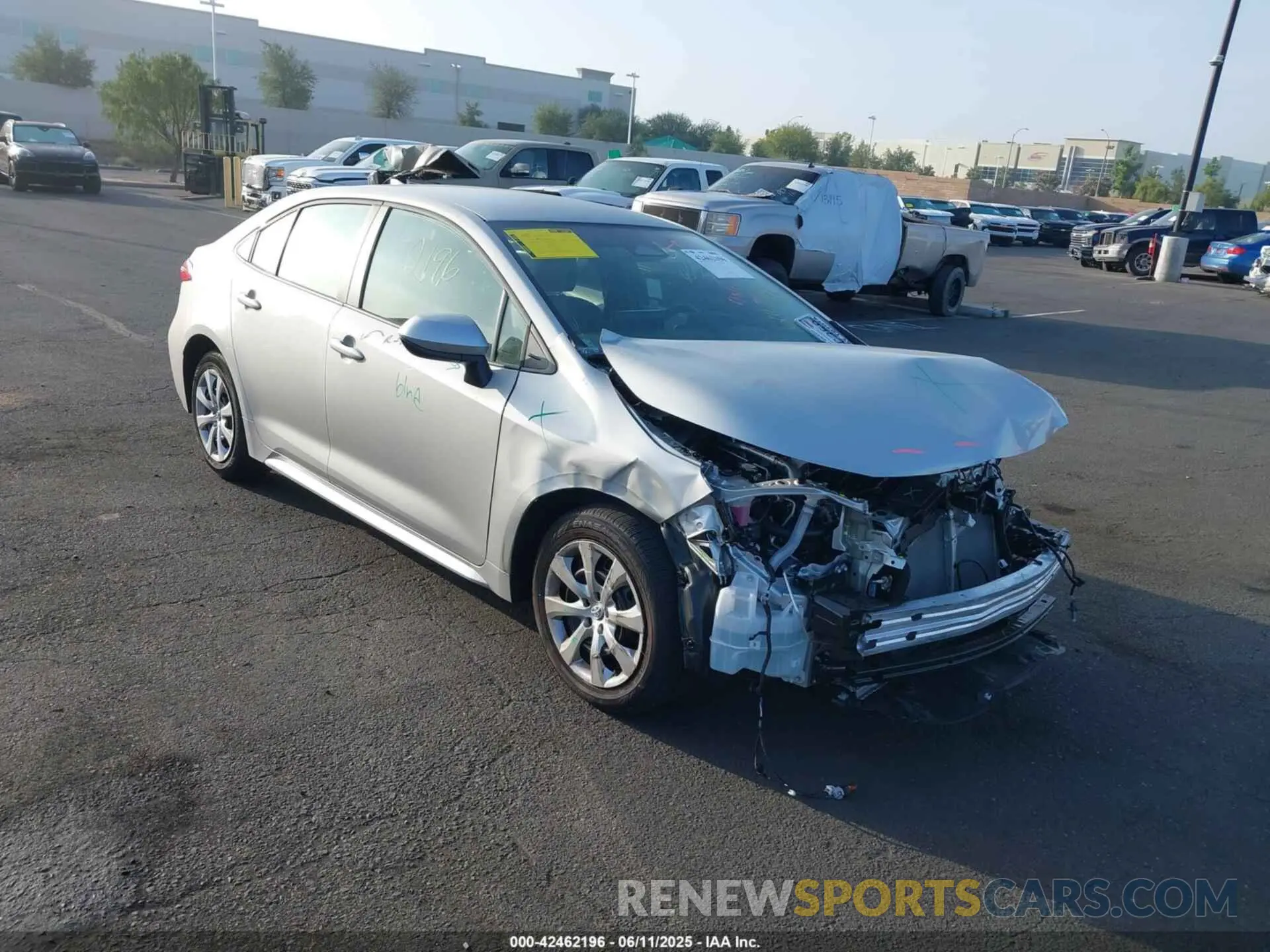 6 Фотография поврежденного автомобиля 5YFB4MDE1SP291238 TOYOTA COROLLA 2025