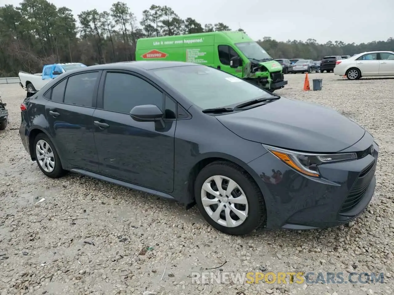 4 Photograph of a damaged car 5YFB4MDE2SP234756 TOYOTA COROLLA 2025