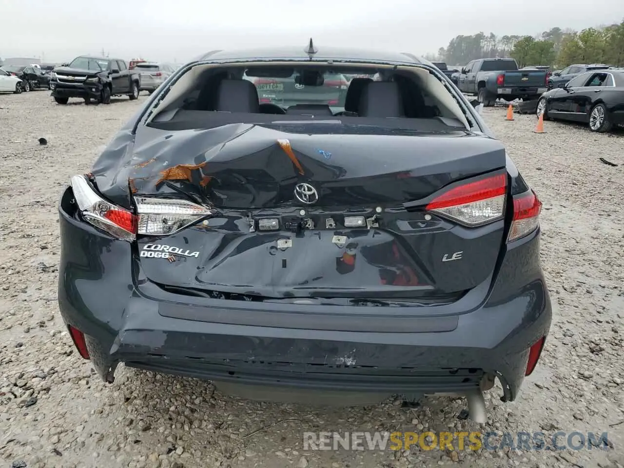 6 Photograph of a damaged car 5YFB4MDE2SP234756 TOYOTA COROLLA 2025