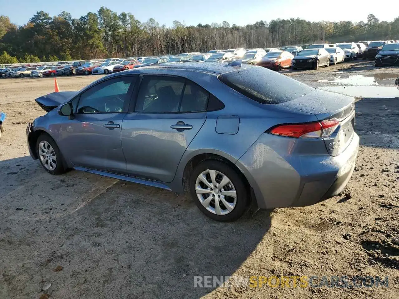 2 Photograph of a damaged car 5YFB4MDE2SP237379 TOYOTA COROLLA 2025