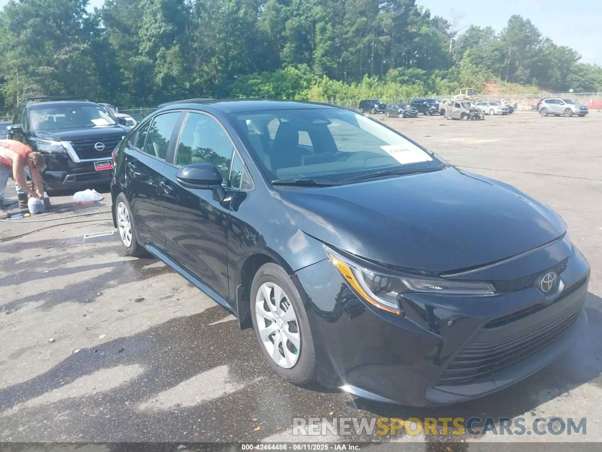 1 Photograph of a damaged car 5YFB4MDE2SP241450 TOYOTA COROLLA 2025