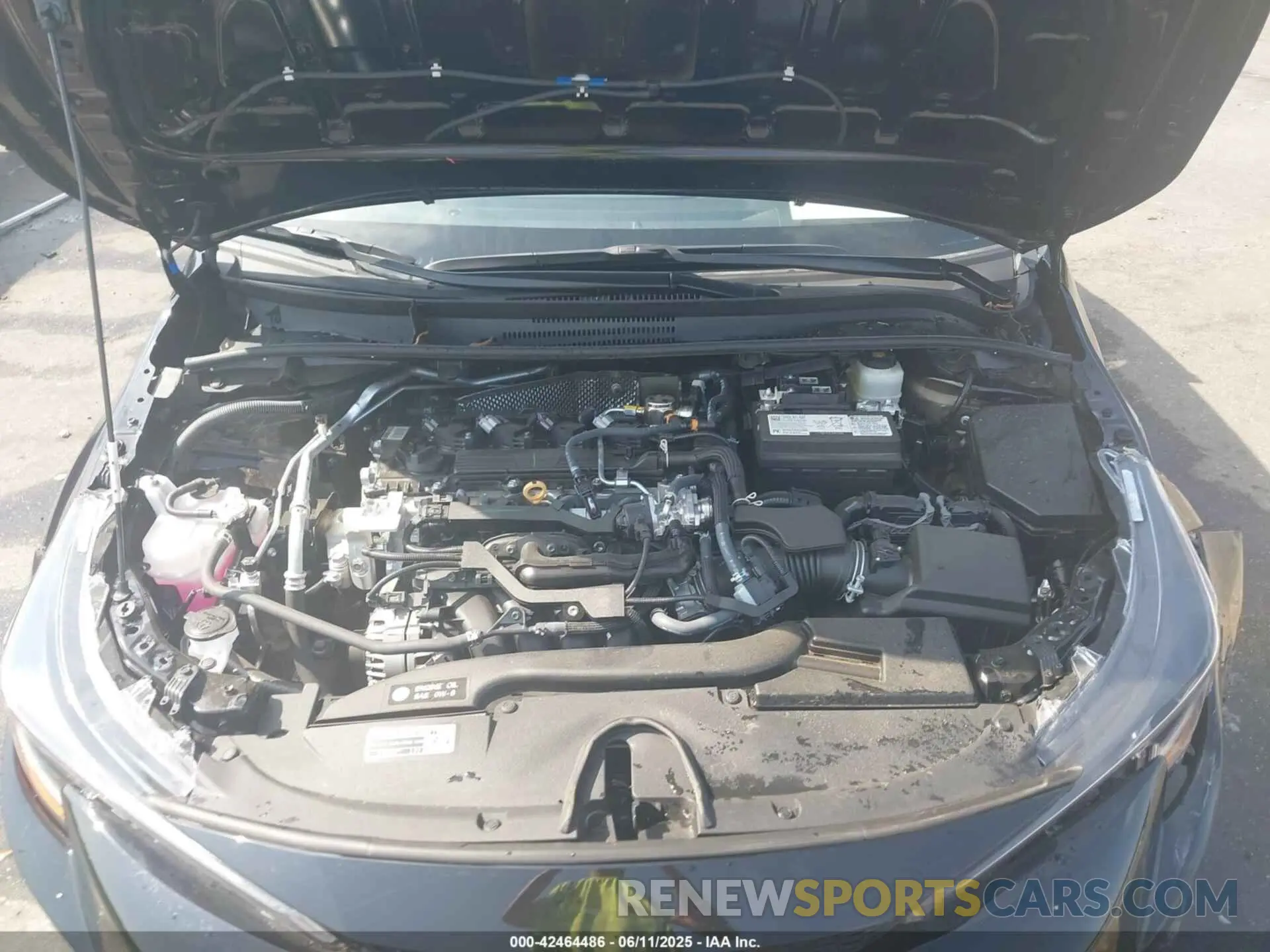 10 Photograph of a damaged car 5YFB4MDE2SP241450 TOYOTA COROLLA 2025