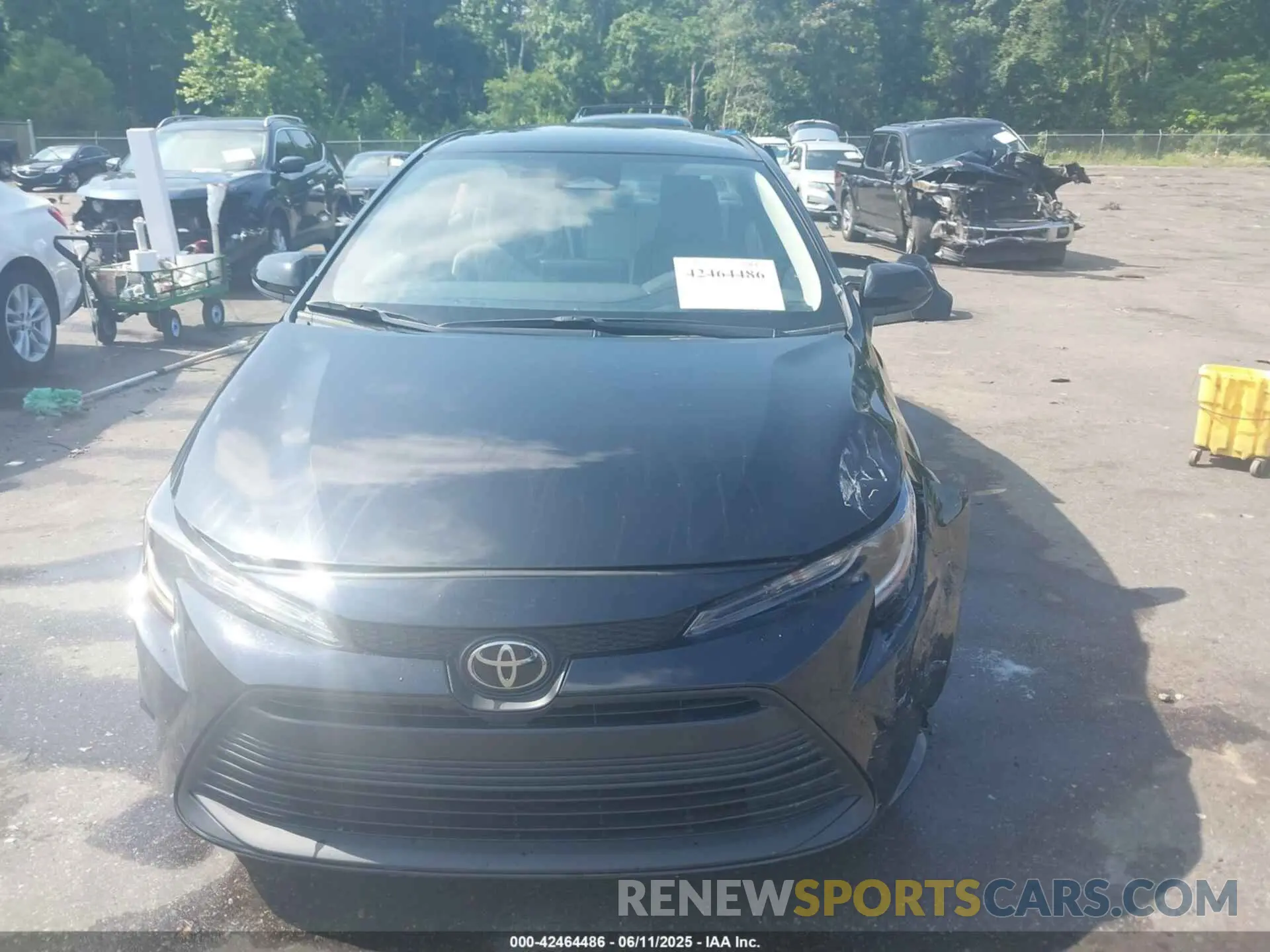 13 Photograph of a damaged car 5YFB4MDE2SP241450 TOYOTA COROLLA 2025