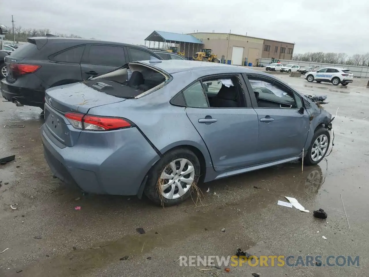 3 Photograph of a damaged car 5YFB4MDE2SP241836 TOYOTA COROLLA 2025