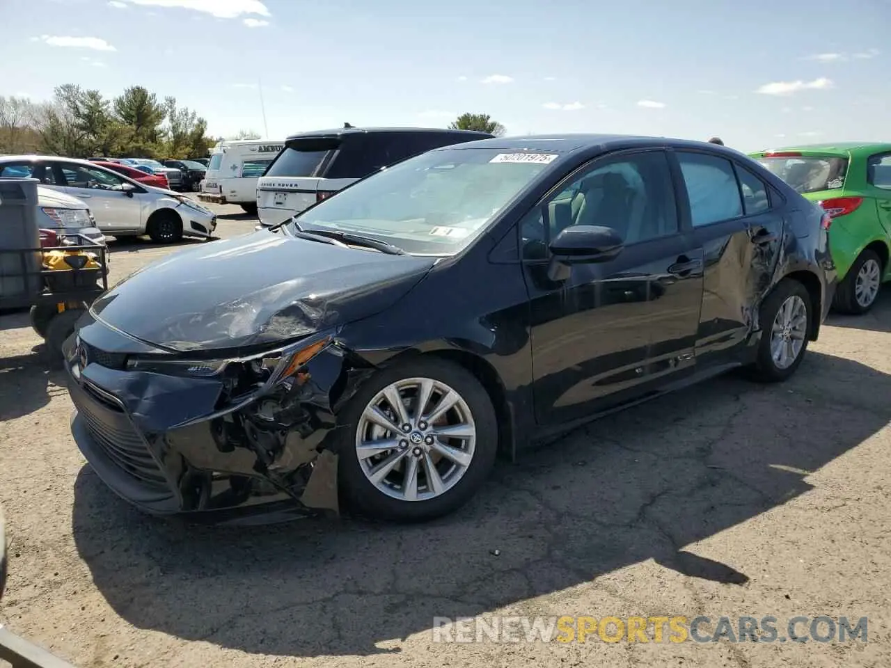 1 Photograph of a damaged car 5YFB4MDE2SP242291 TOYOTA COROLLA 2025