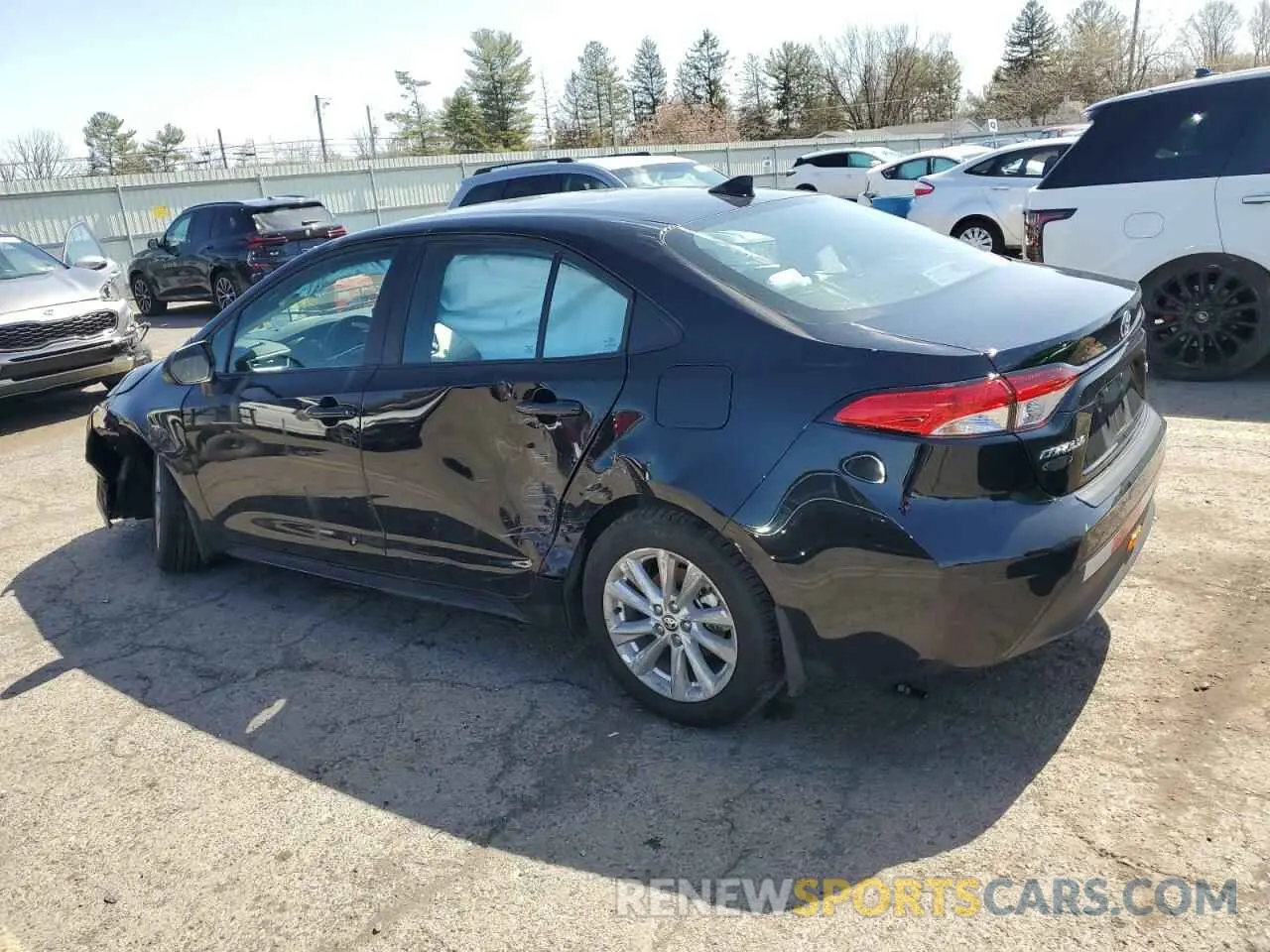 2 Photograph of a damaged car 5YFB4MDE2SP242291 TOYOTA COROLLA 2025