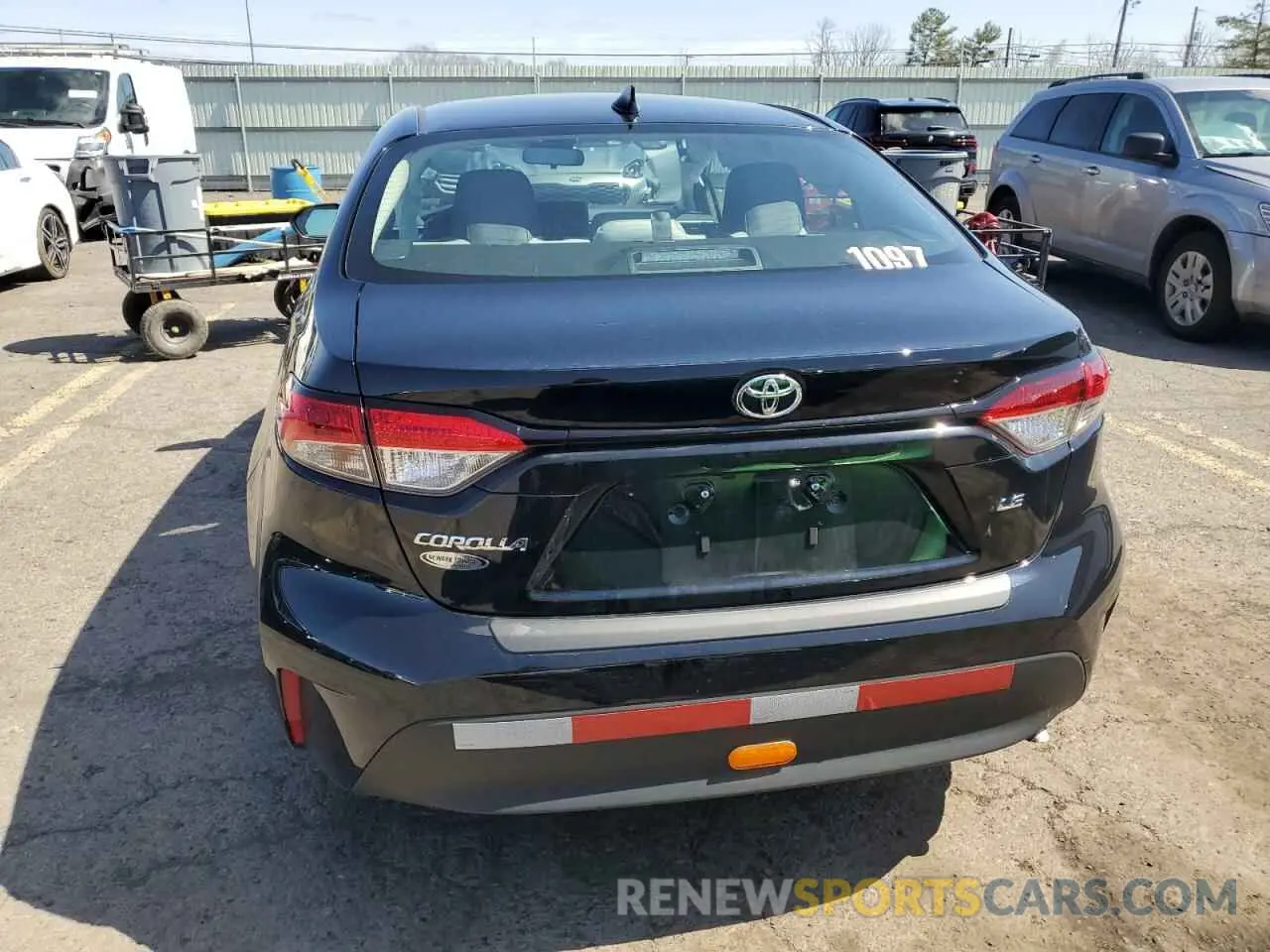 6 Photograph of a damaged car 5YFB4MDE2SP242291 TOYOTA COROLLA 2025