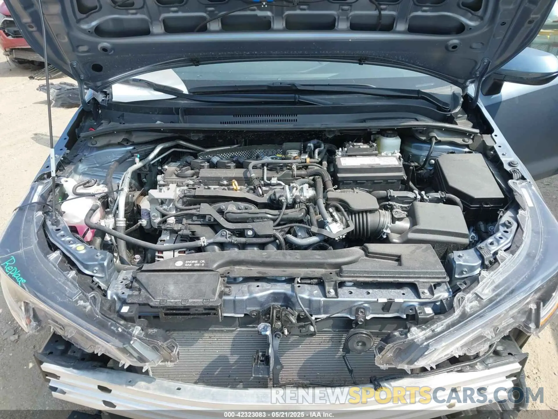 10 Фотография поврежденного автомобиля 5YFB4MDE2SP242937 TOYOTA COROLLA 2025