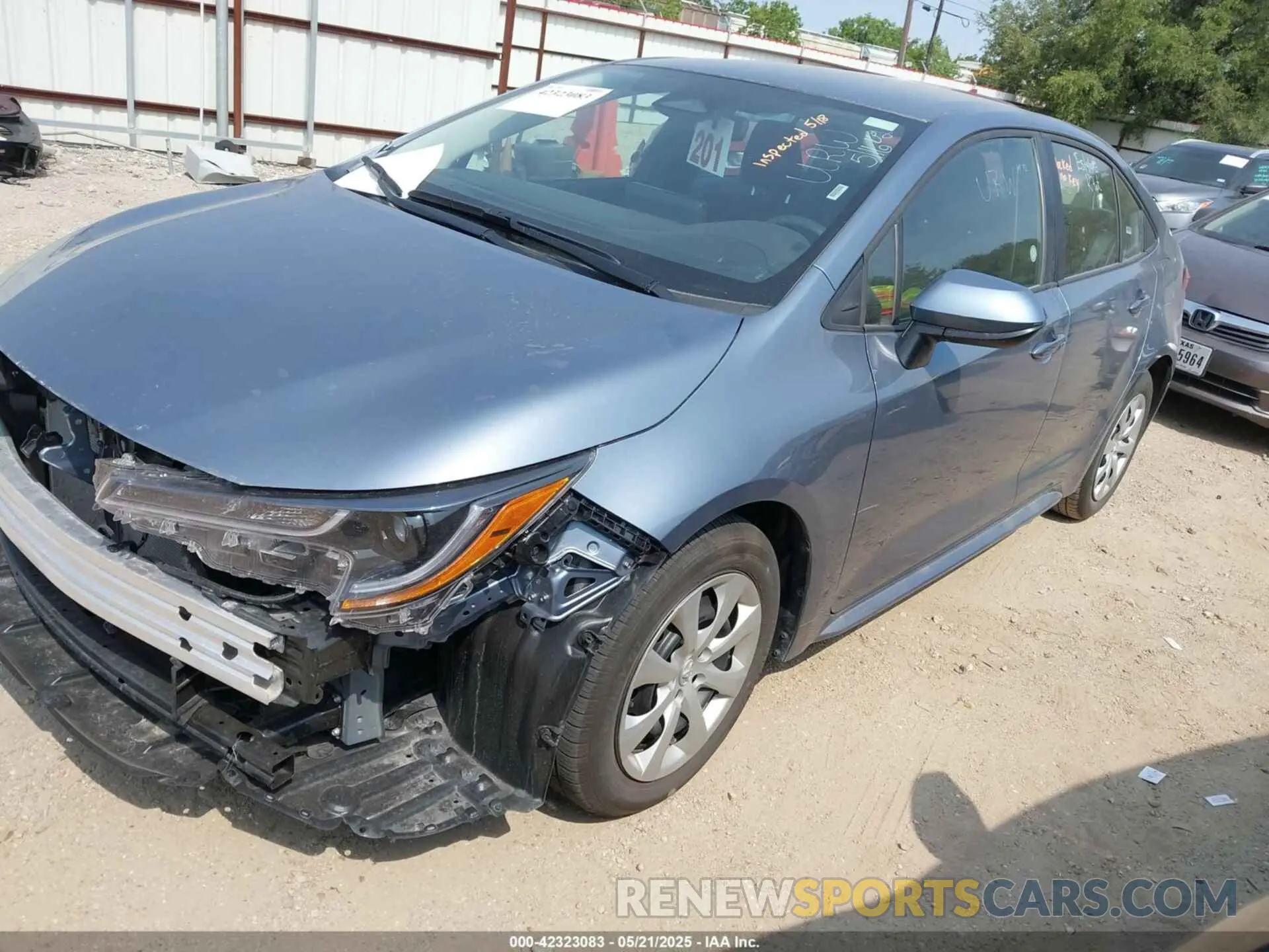 2 Фотография поврежденного автомобиля 5YFB4MDE2SP242937 TOYOTA COROLLA 2025
