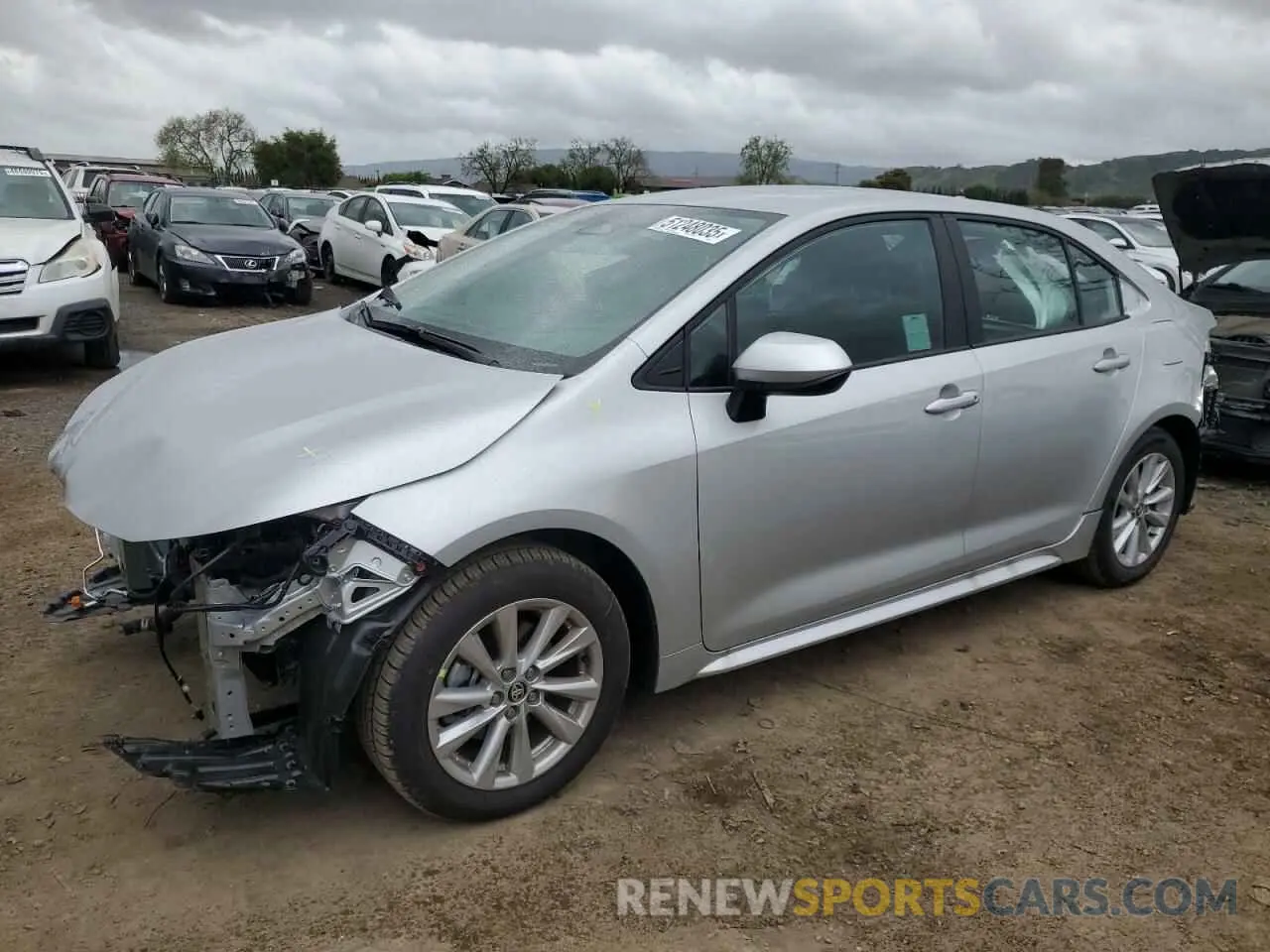 1 Фотография поврежденного автомобиля 5YFB4MDE2SP266977 TOYOTA COROLLA 2025