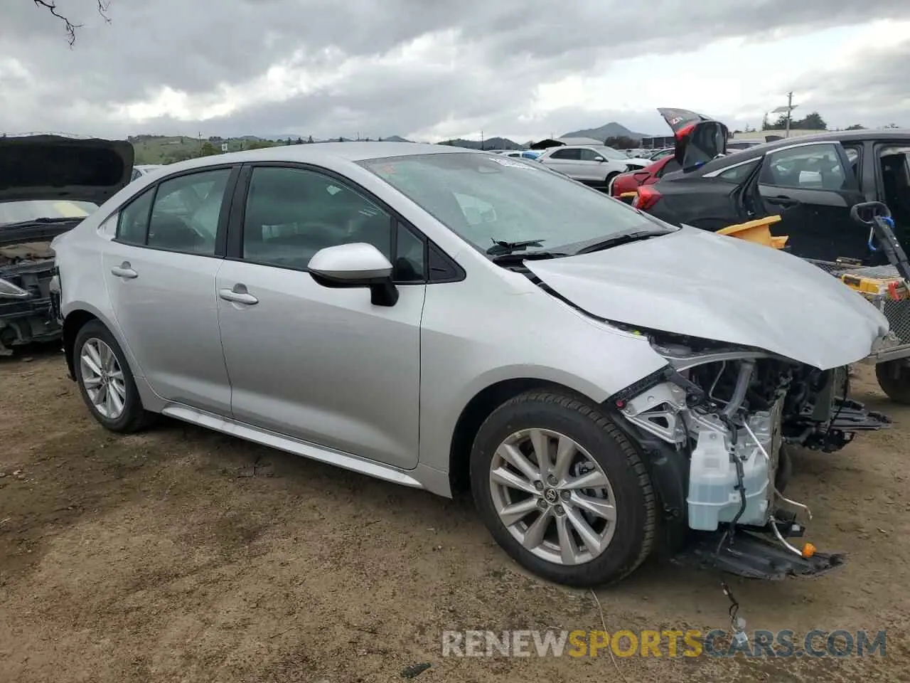 4 Фотография поврежденного автомобиля 5YFB4MDE2SP266977 TOYOTA COROLLA 2025