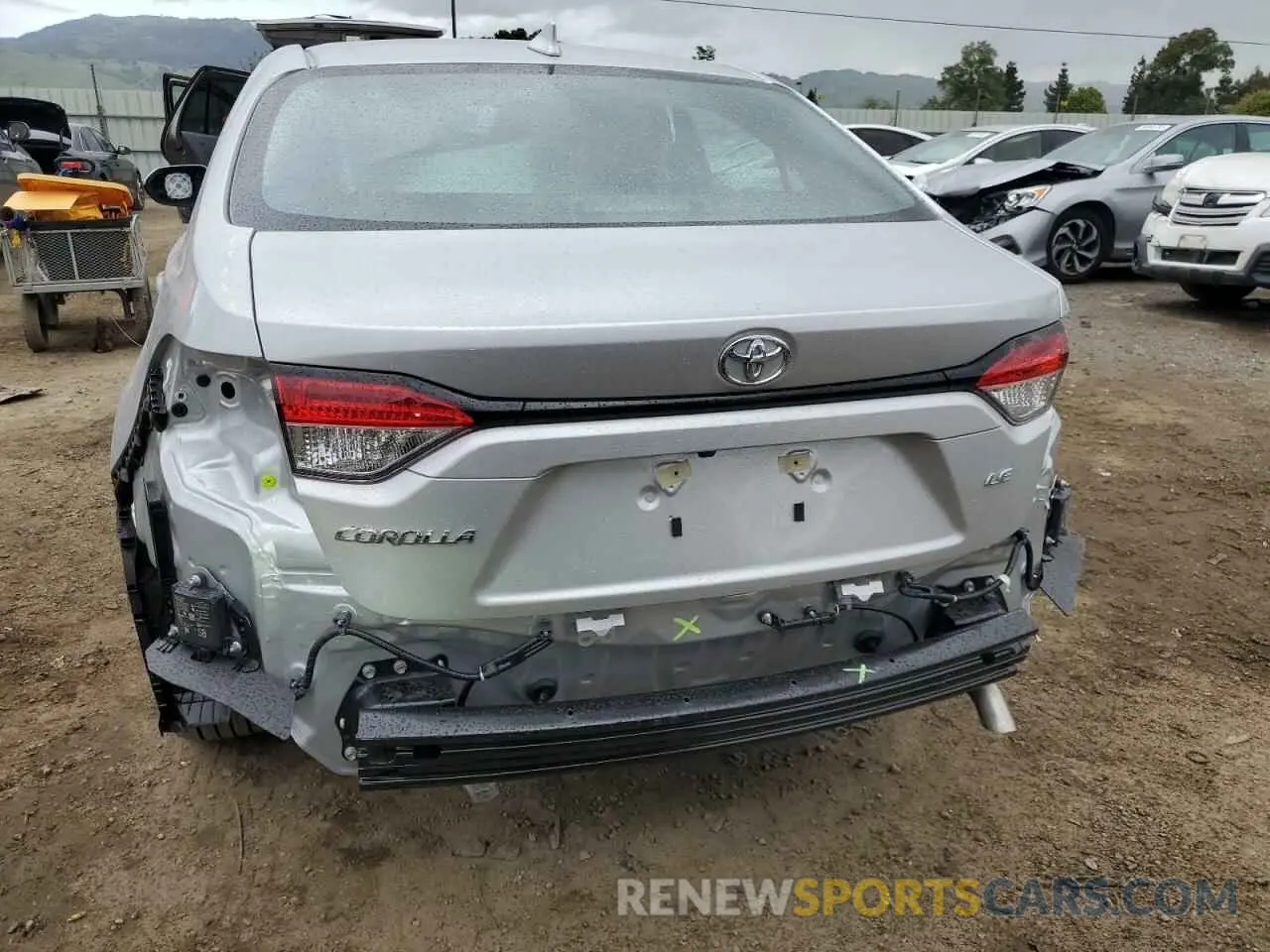 6 Фотография поврежденного автомобиля 5YFB4MDE2SP266977 TOYOTA COROLLA 2025