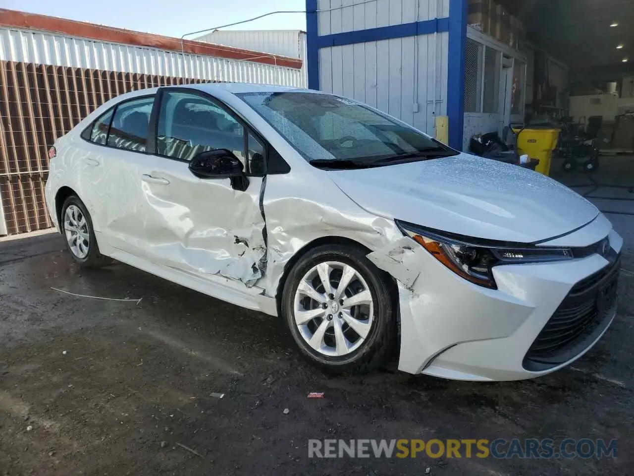 4 Photograph of a damaged car 5YFB4MDE2SP269619 TOYOTA COROLLA 2025