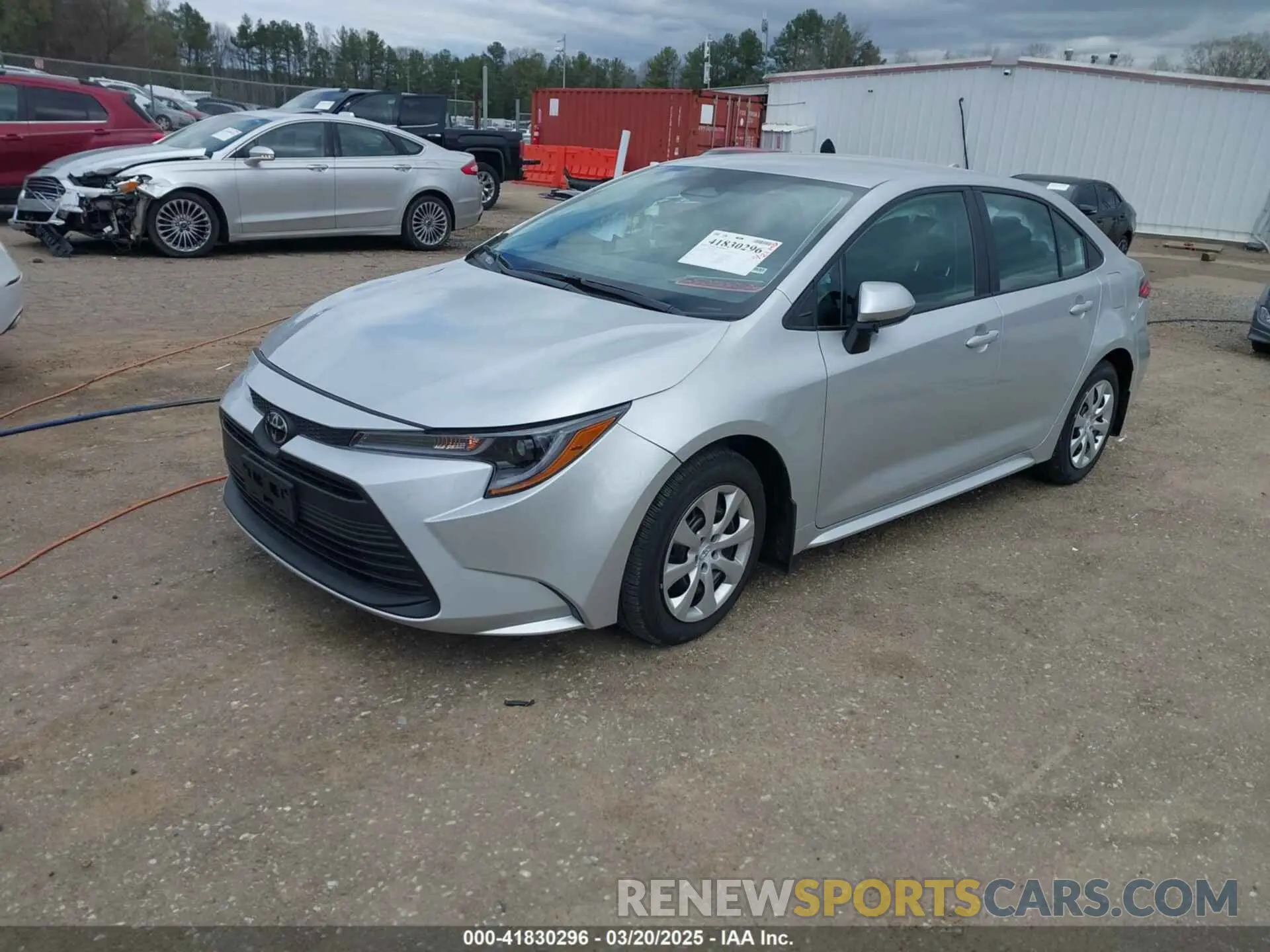 2 Photograph of a damaged car 5YFB4MDE2SP277672 TOYOTA COROLLA 2025