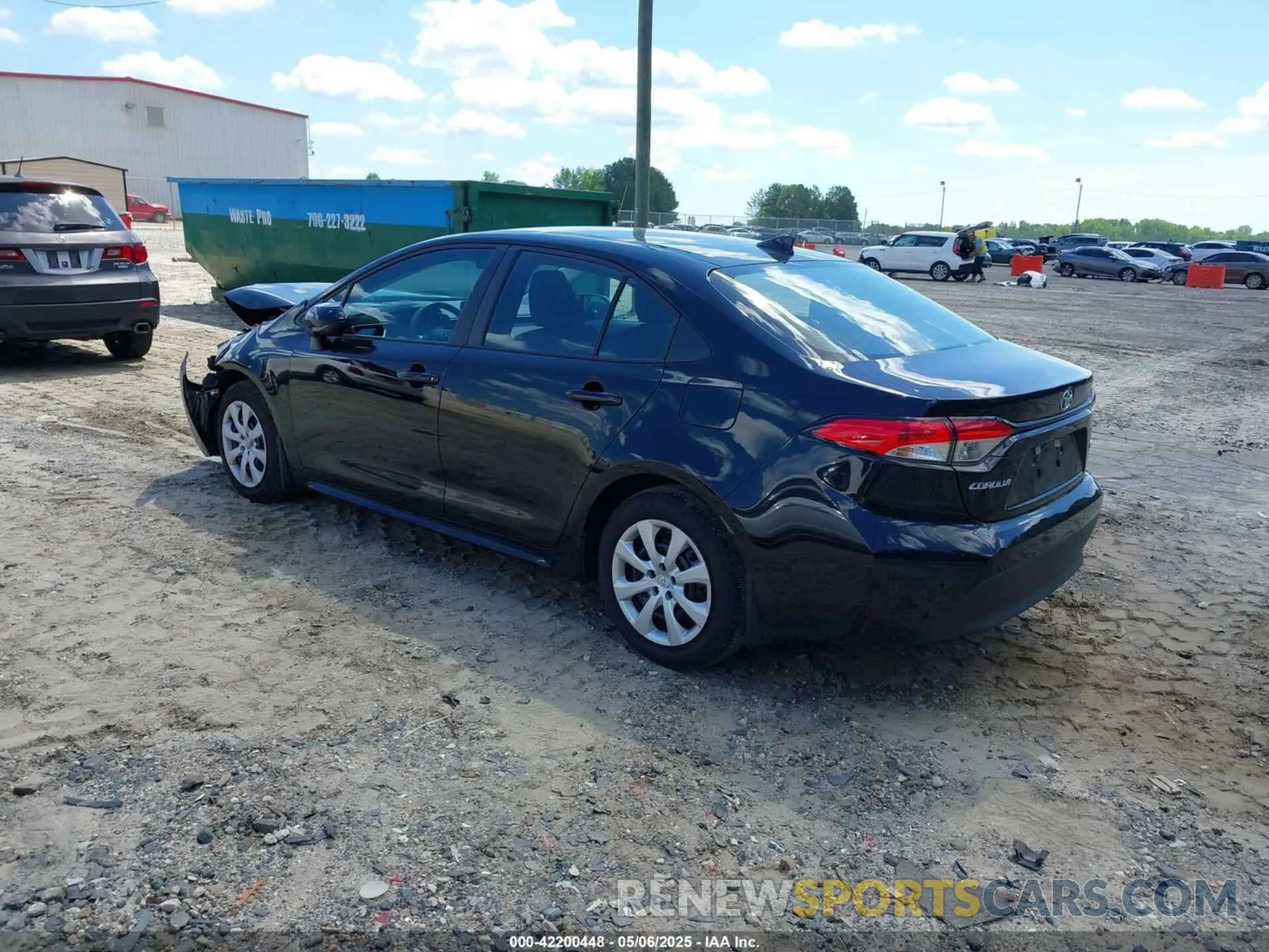 3 Фотография поврежденного автомобиля 5YFB4MDE3SP280662 TOYOTA COROLLA 2025