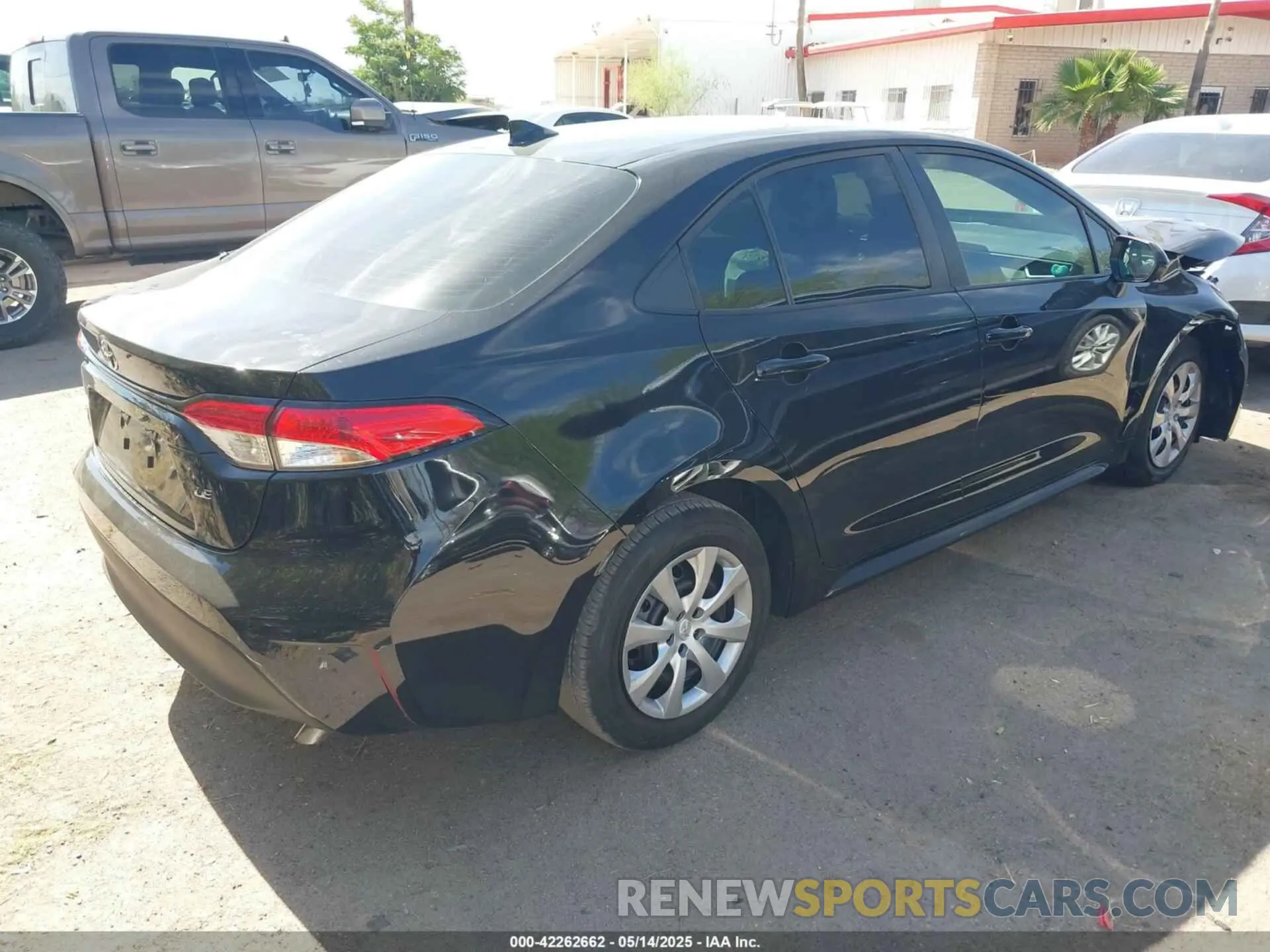 4 Фотография поврежденного автомобиля 5YFB4MDE3SP286008 TOYOTA COROLLA 2025
