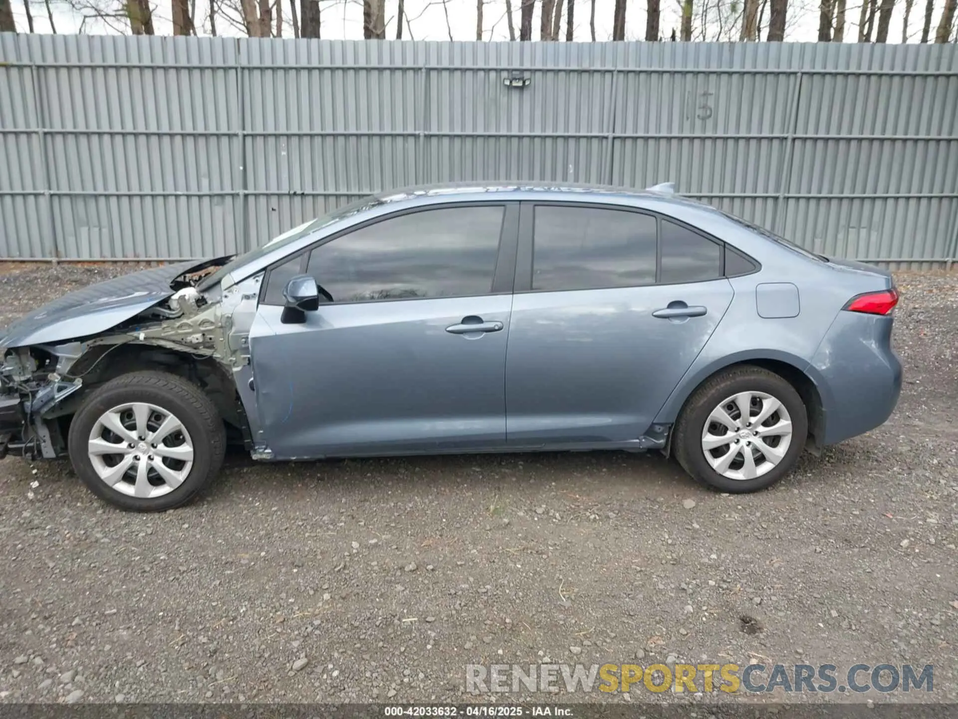 14 Фотография поврежденного автомобиля 5YFB4MDE4SP228795 TOYOTA COROLLA 2025
