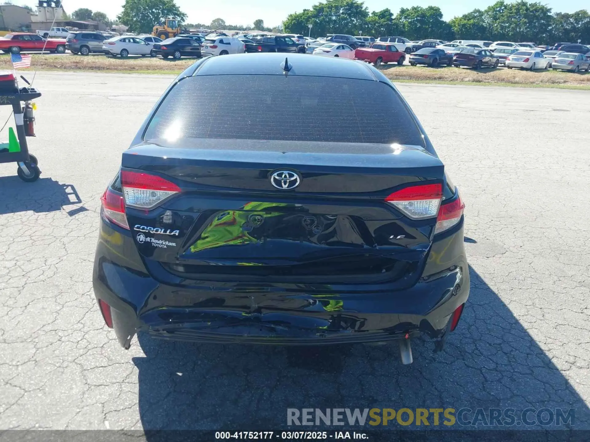 16 Photograph of a damaged car 5YFB4MDE4SP230403 TOYOTA COROLLA 2025