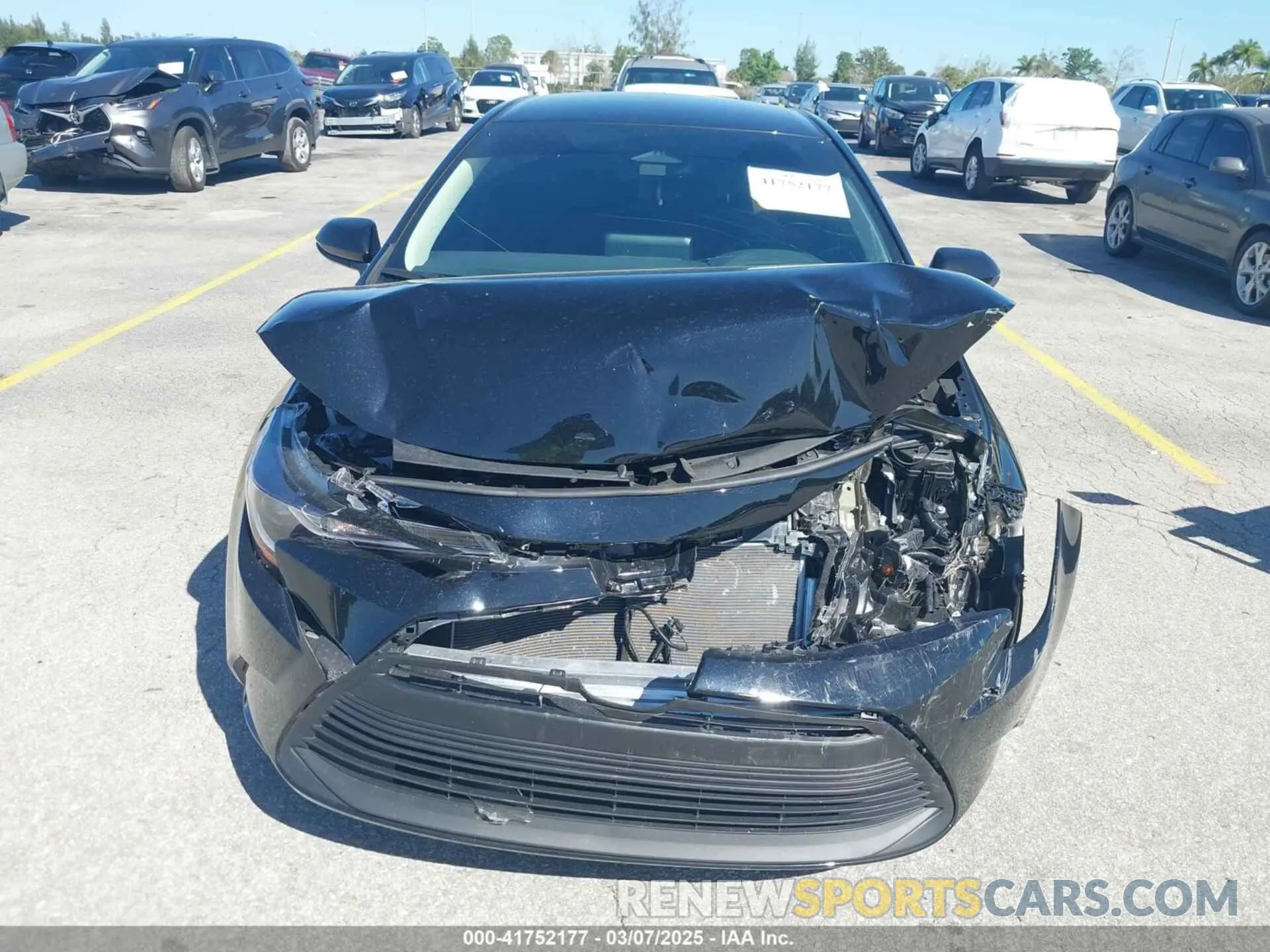 6 Photograph of a damaged car 5YFB4MDE4SP230403 TOYOTA COROLLA 2025