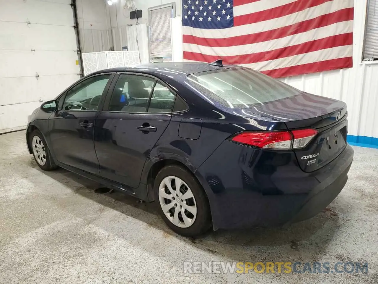 2 Photograph of a damaged car 5YFB4MDE4SP246049 TOYOTA COROLLA 2025