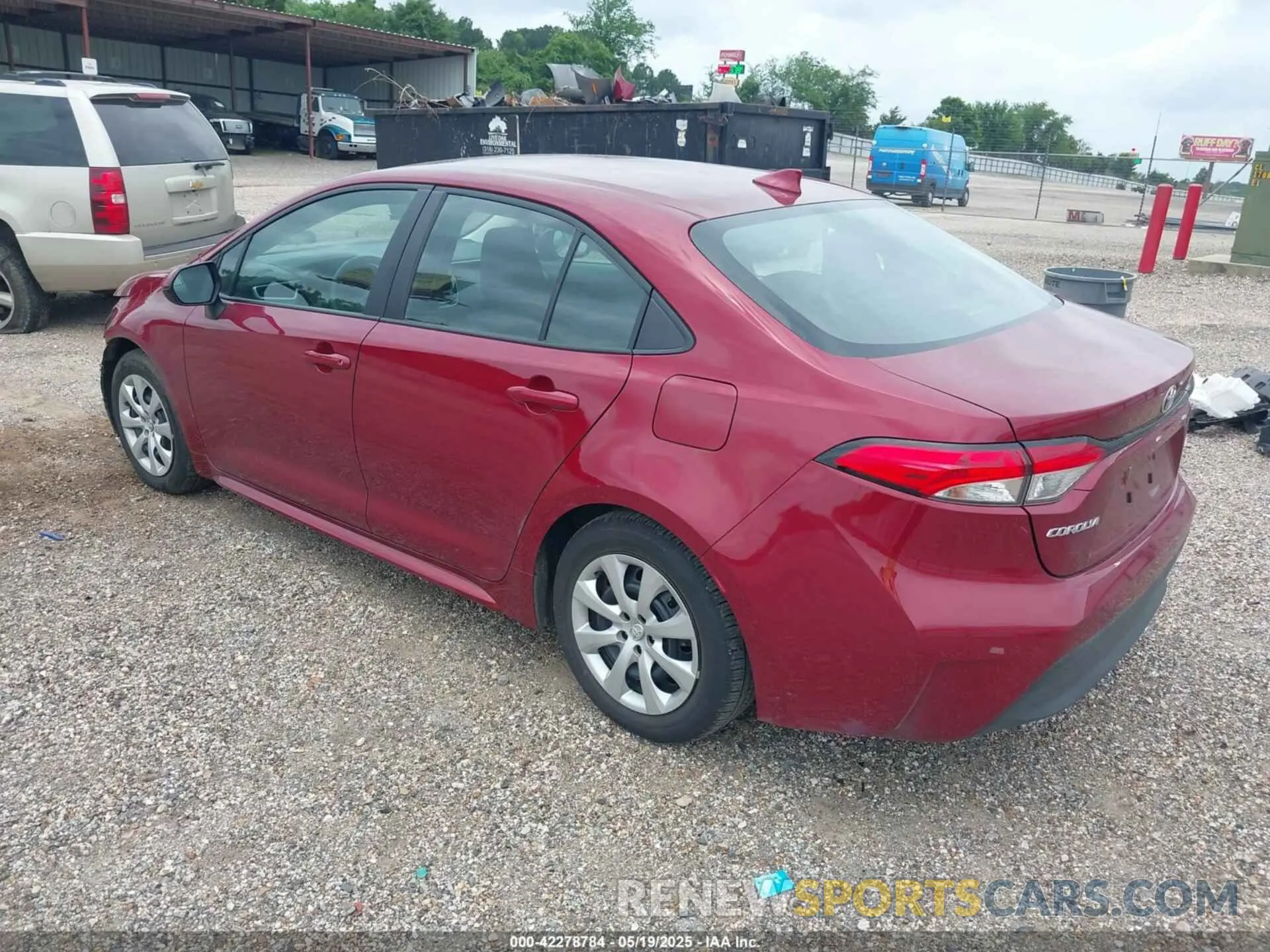 3 Photograph of a damaged car 5YFB4MDE4SP250862 TOYOTA COROLLA 2025