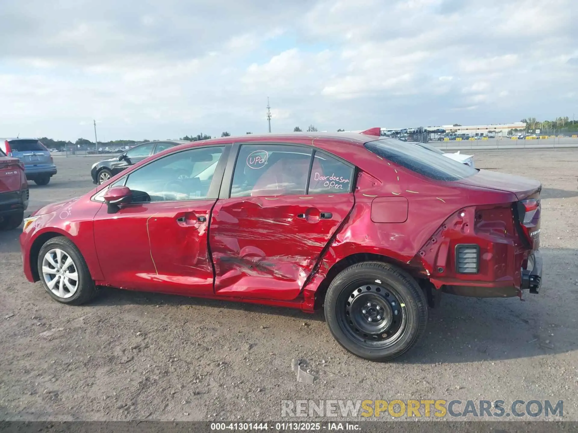 6 Фотография поврежденного автомобиля 5YFB4MDE4SP253146 TOYOTA COROLLA 2025