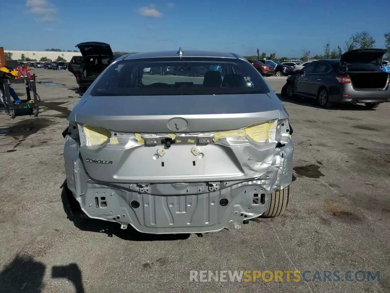 6 Фотография поврежденного автомобиля 5YFB4MDE4SP259111 TOYOTA COROLLA 2025