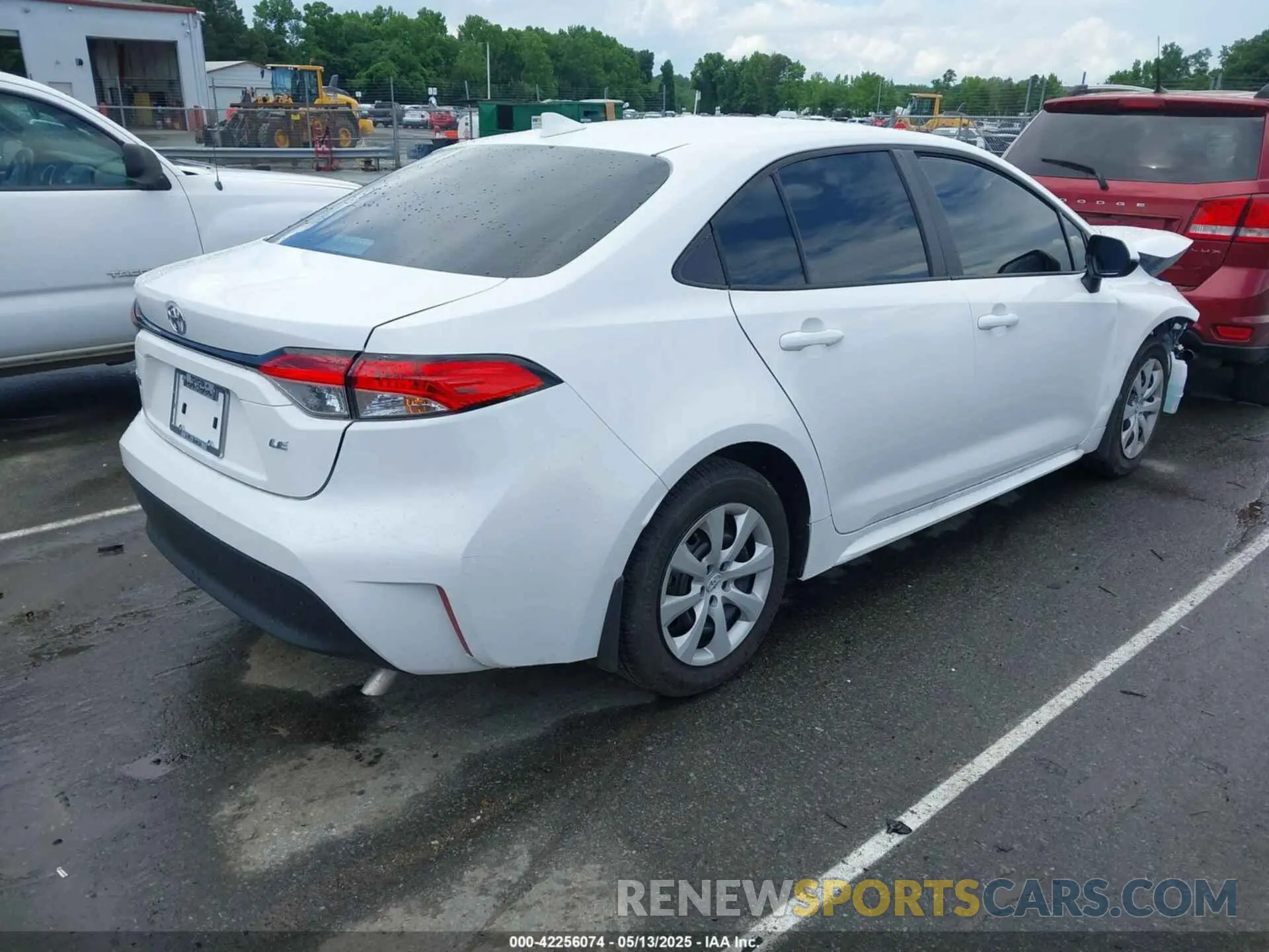 4 Фотография поврежденного автомобиля 5YFB4MDE4SP276037 TOYOTA COROLLA 2025