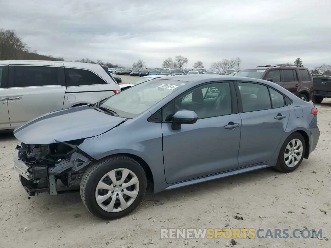 1 Photograph of a damaged car 5YFB4MDE4SP277608 TOYOTA COROLLA 2025