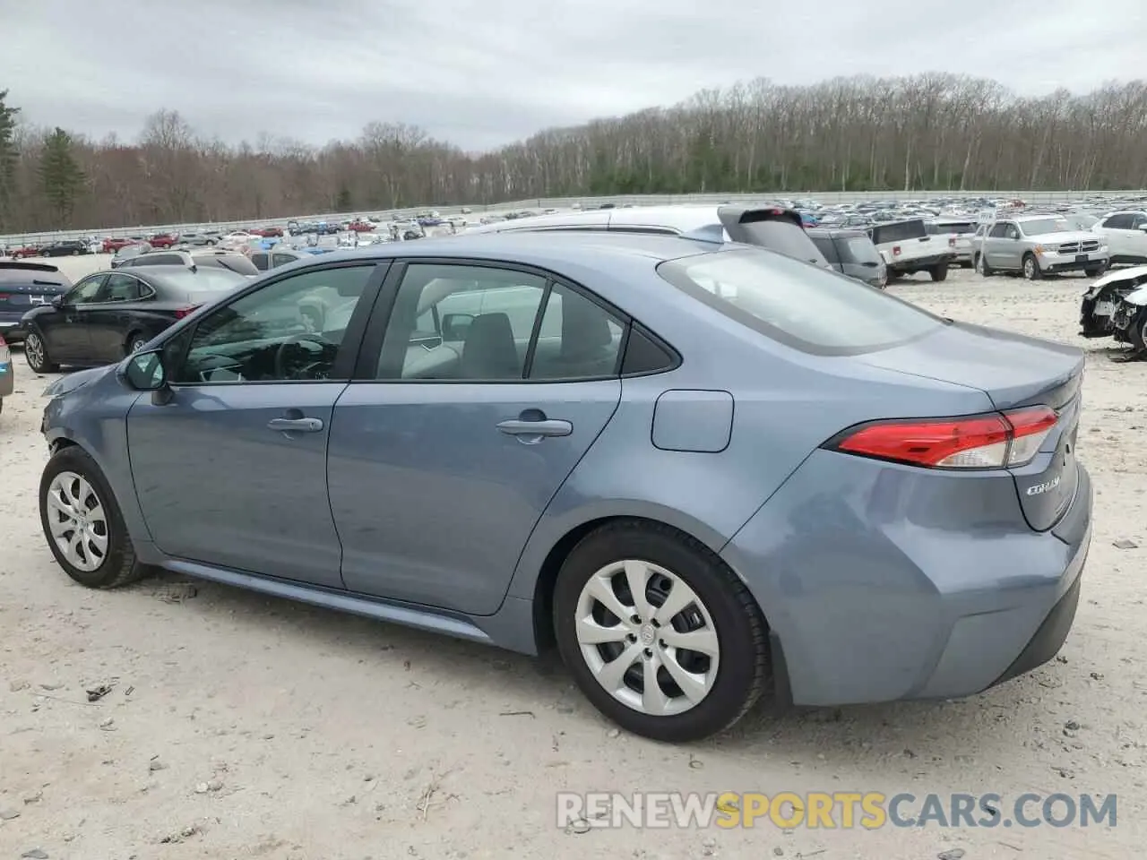 2 Photograph of a damaged car 5YFB4MDE4SP277608 TOYOTA COROLLA 2025