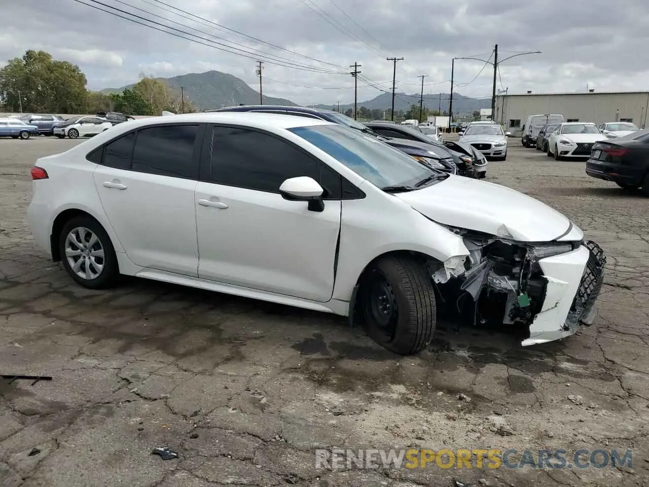 4 Photograph of a damaged car 5YFB4MDE5SP229759 TOYOTA COROLLA 2025
